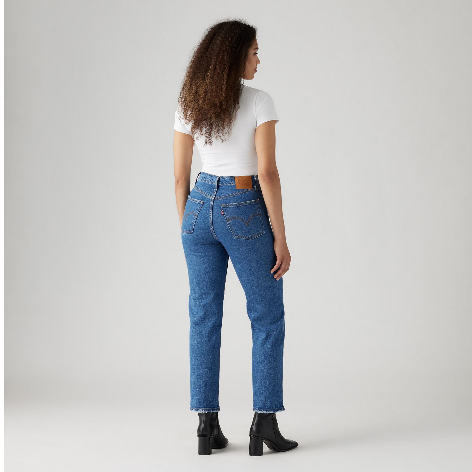 Levi's Ribcage Straight  Jazz Pop Kadın Mavi Jean