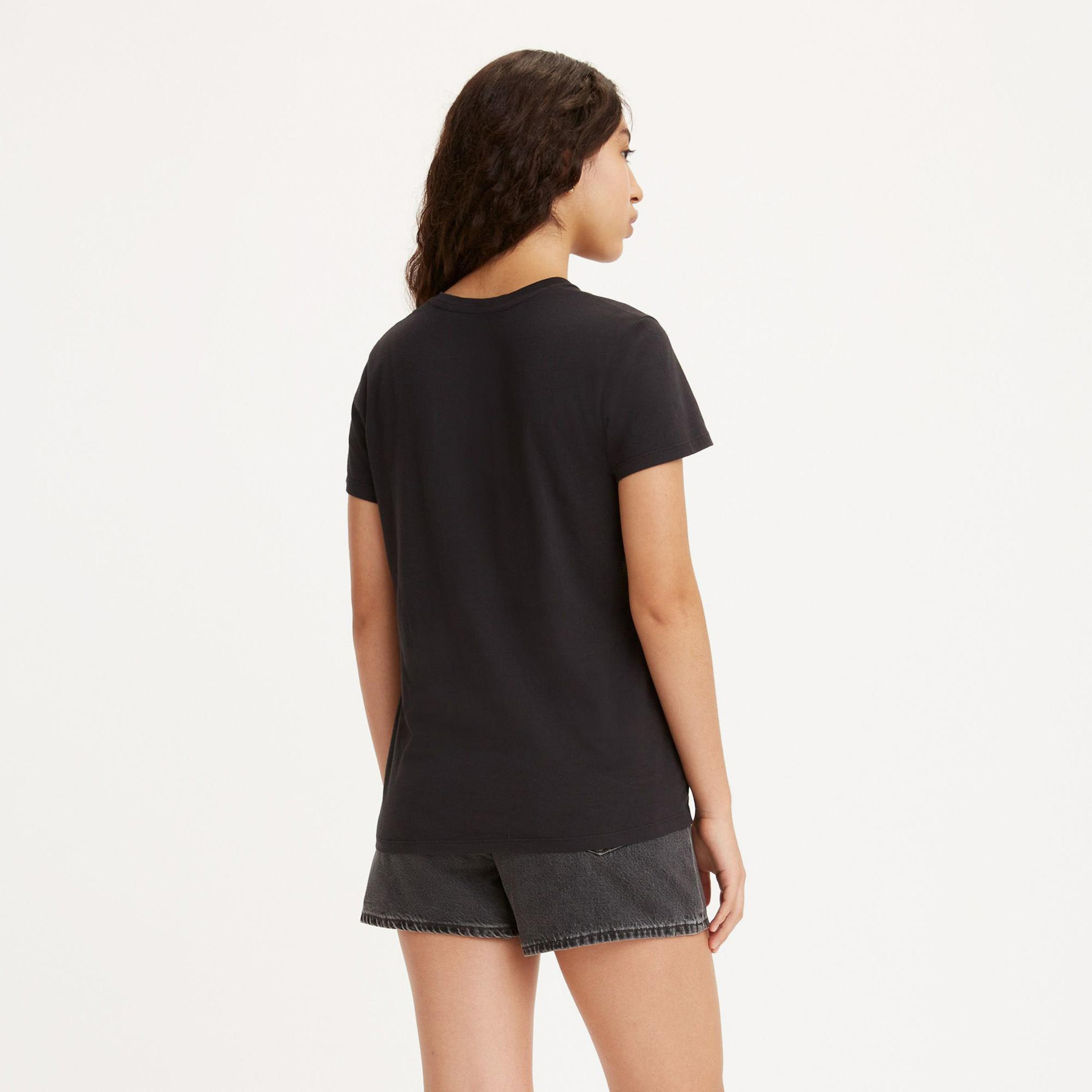 Levi's The Perfect  Kadın Siyah T-Shirt