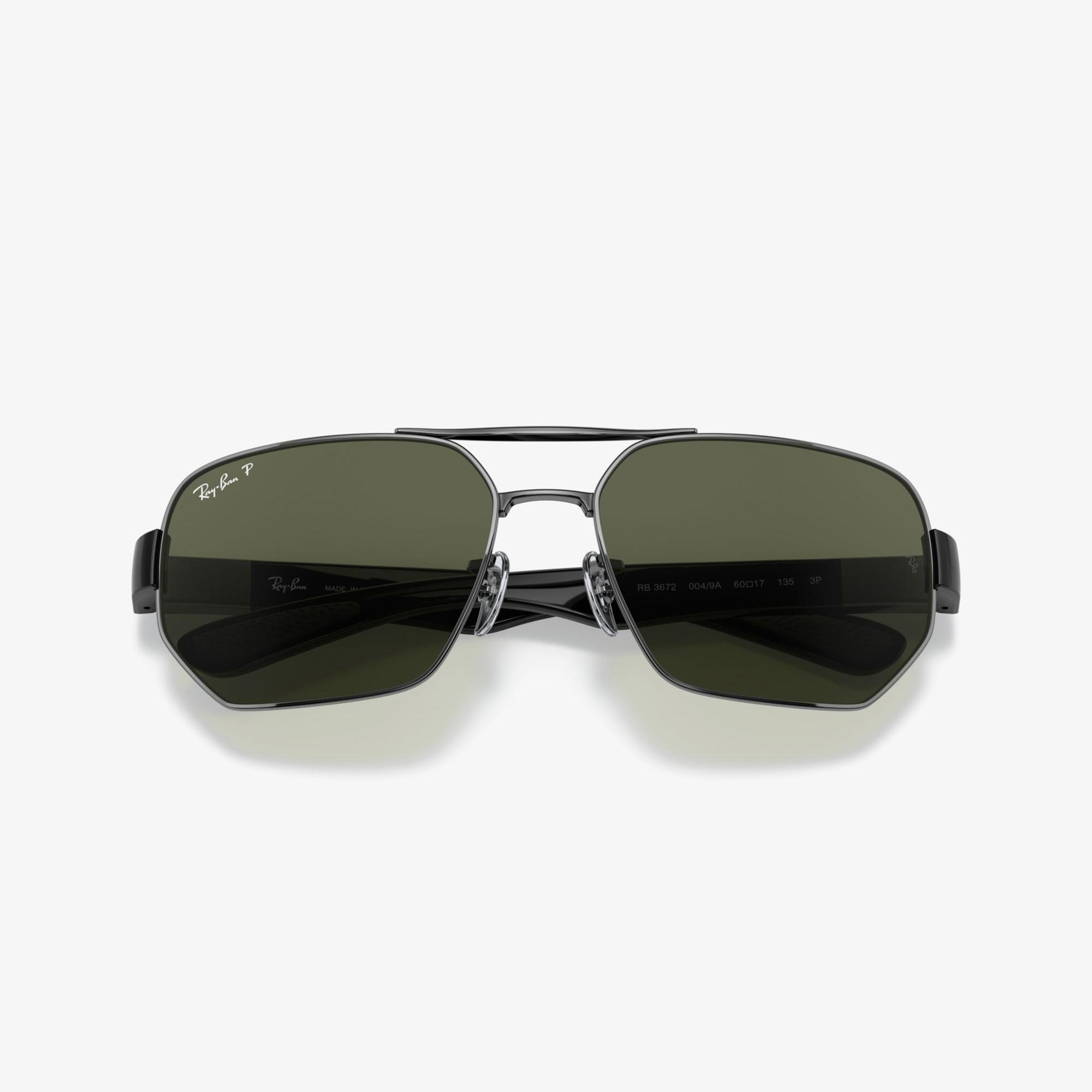RAY-BAN 0RB3672 Unisex Siyah Güneş Gözlüğü