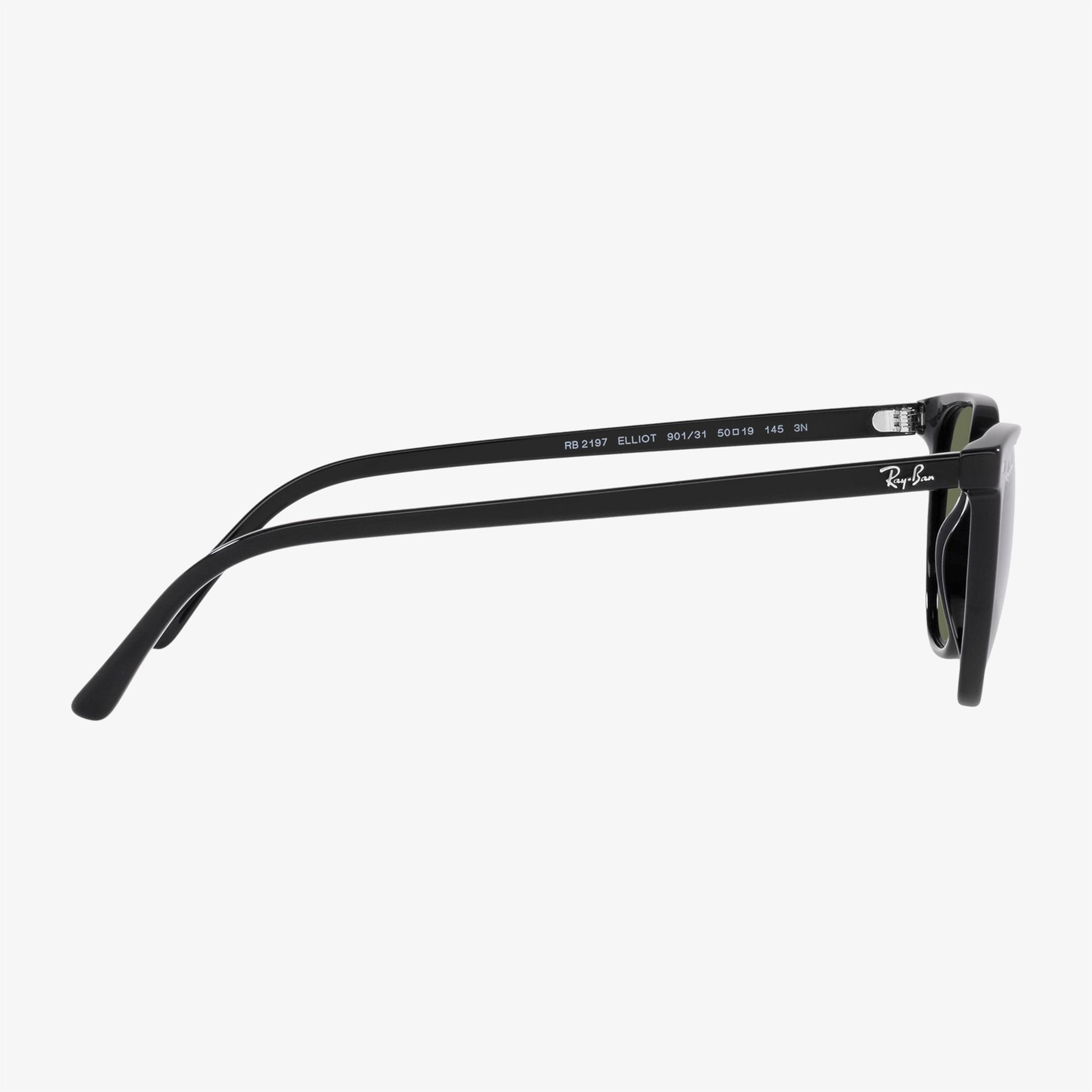 Ray-Ban Elliot Unisex Siyah Güneş Gözlüğü