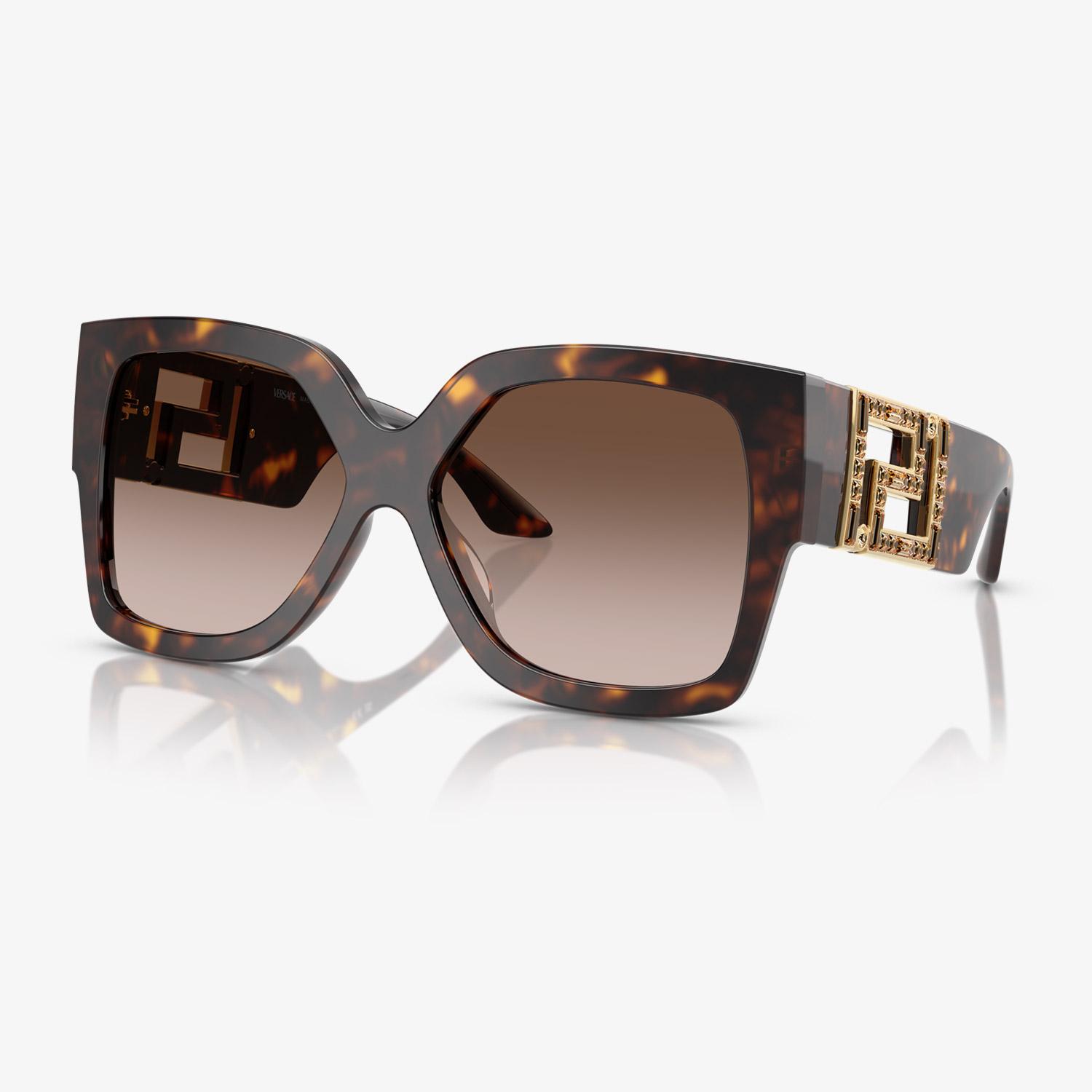 VERSACE Ve442 Kadın Kahverengi Güneş Gözlüğü