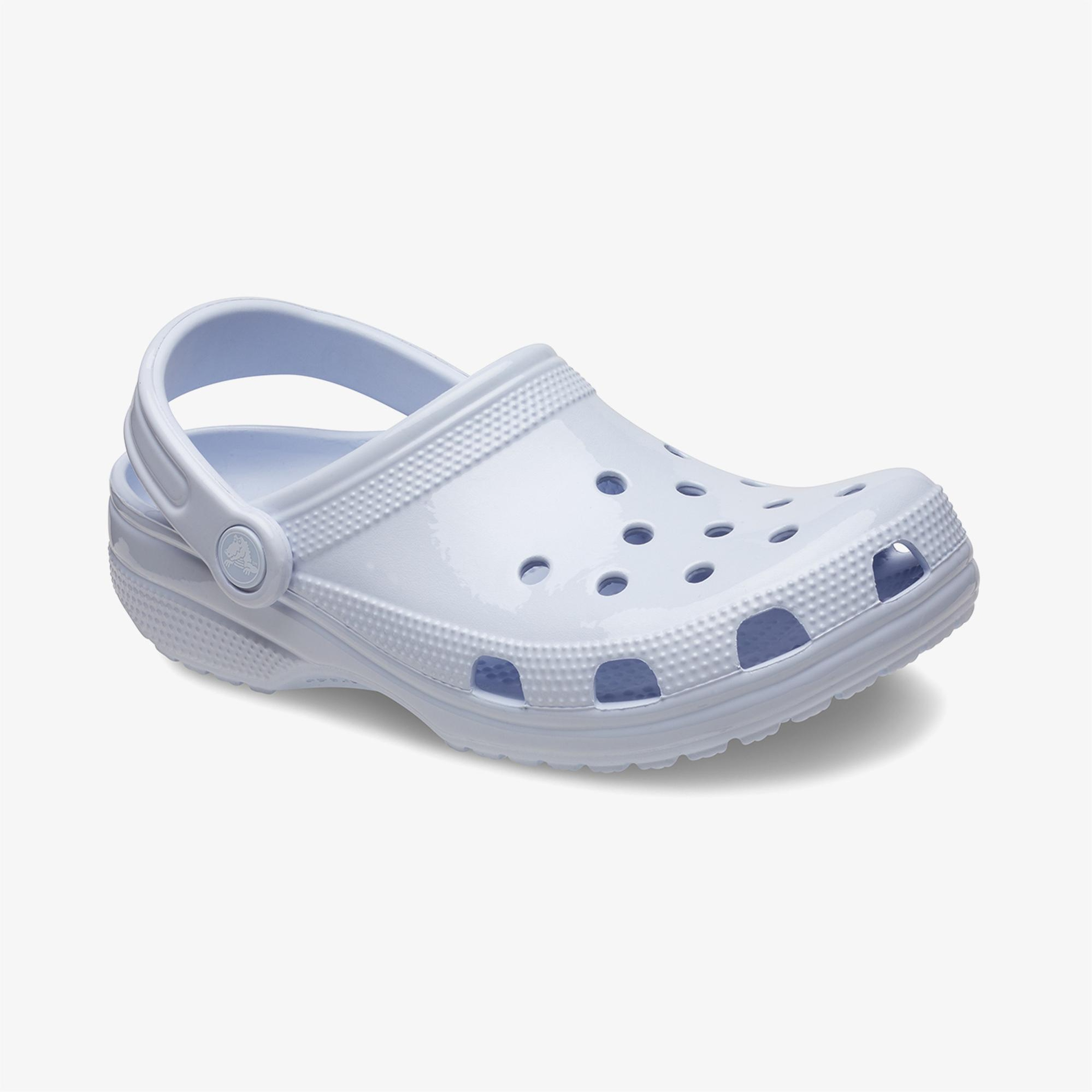 Crocs Classic High Shine Kadın Mavi Terlik