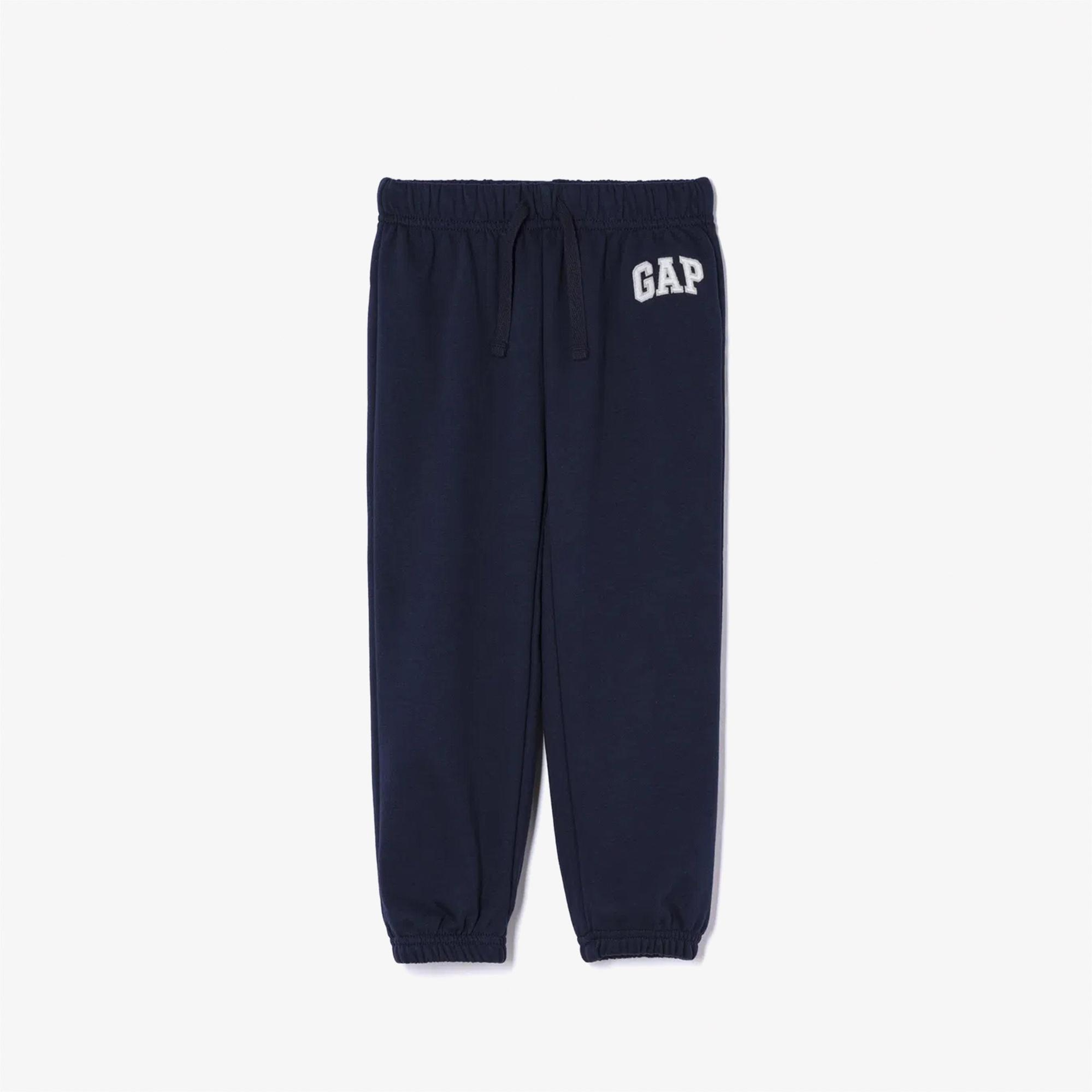 Gap Relaxed Fit French Terry Çocuk Kırmızı Eşofman Altı