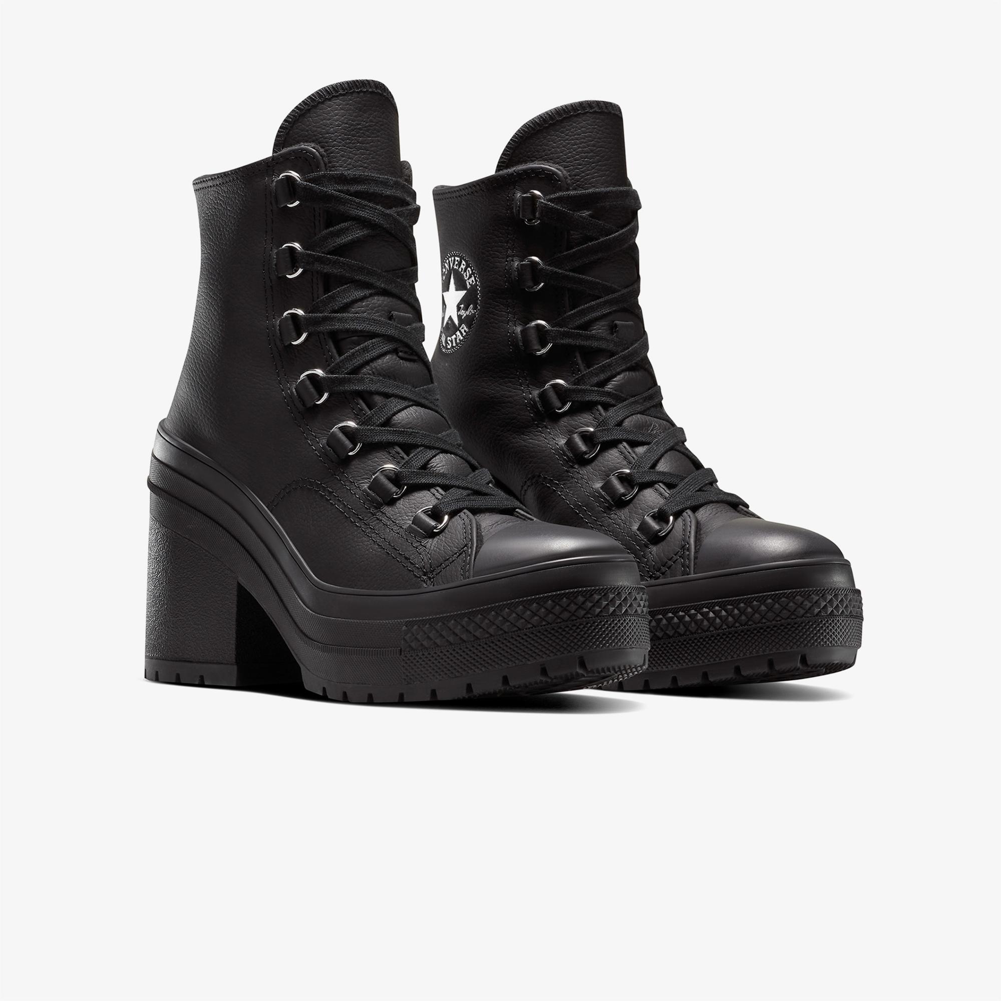 Converse Chuck 70 De Luxe Heel Kadın Siyah Sneaker