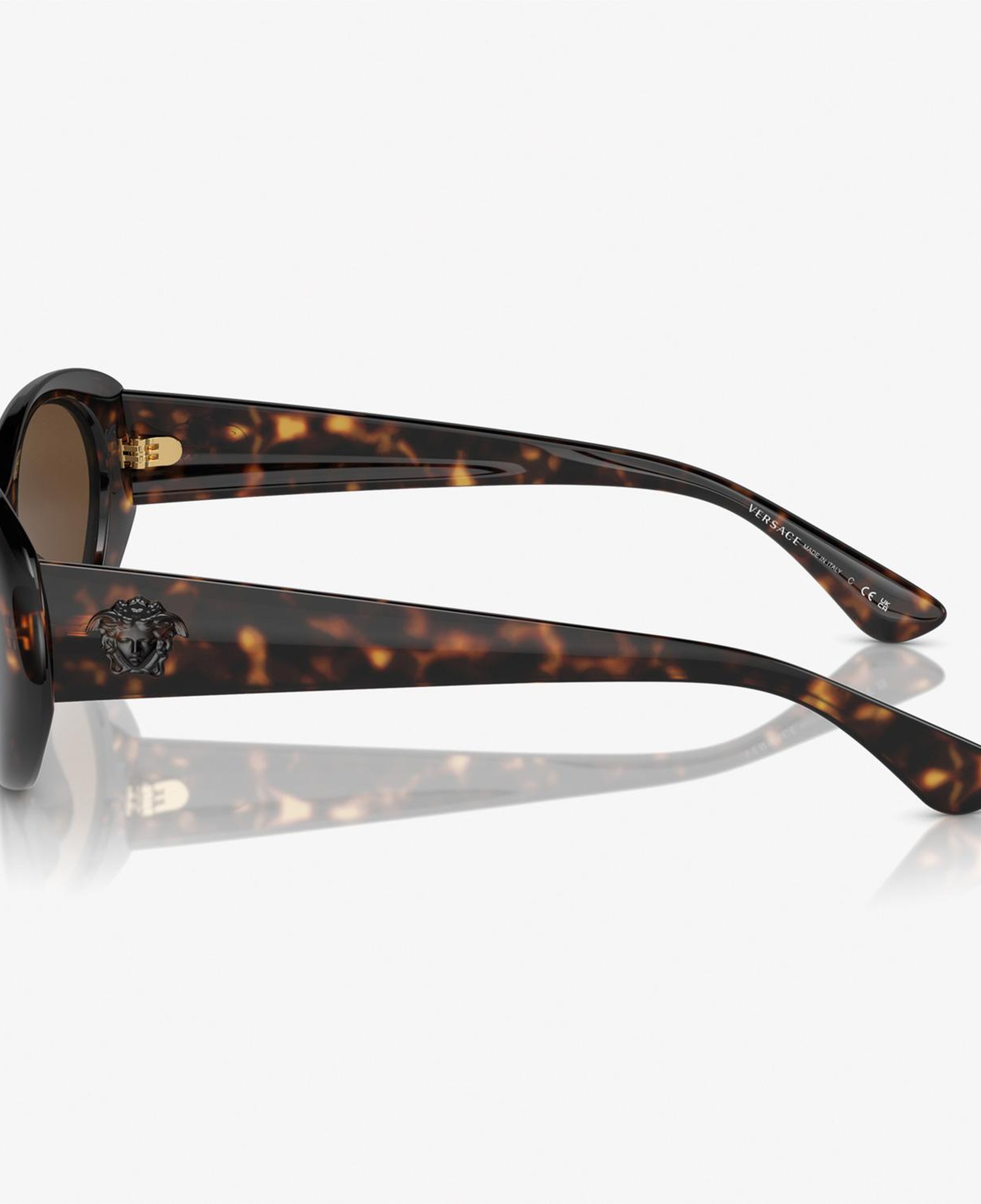 Versace Nylon Kadın Kahverengi Güneş Gözlüğü