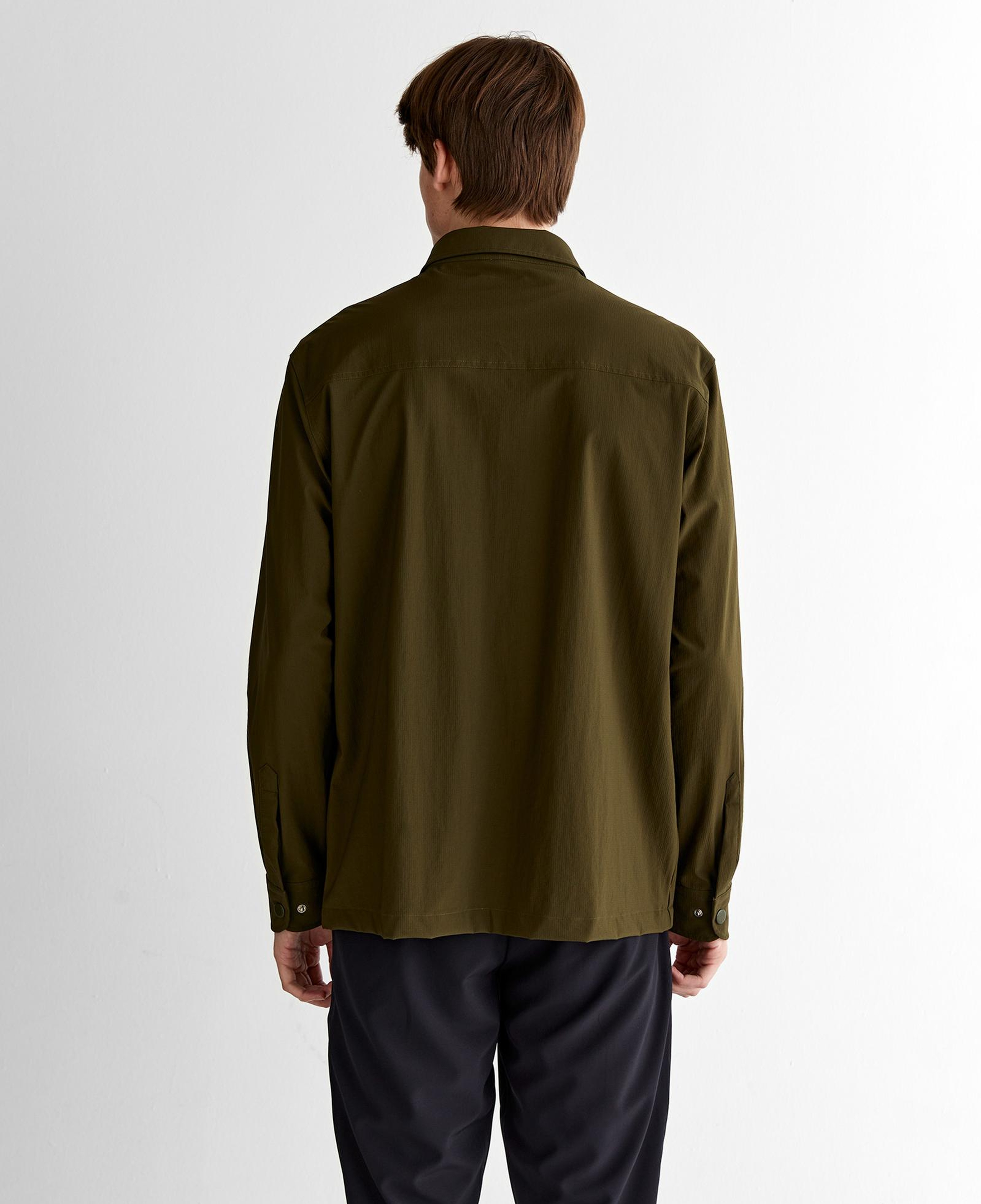 GANT Erkek Yeşil Relaxed Fit Klasik Yaka Gömlek