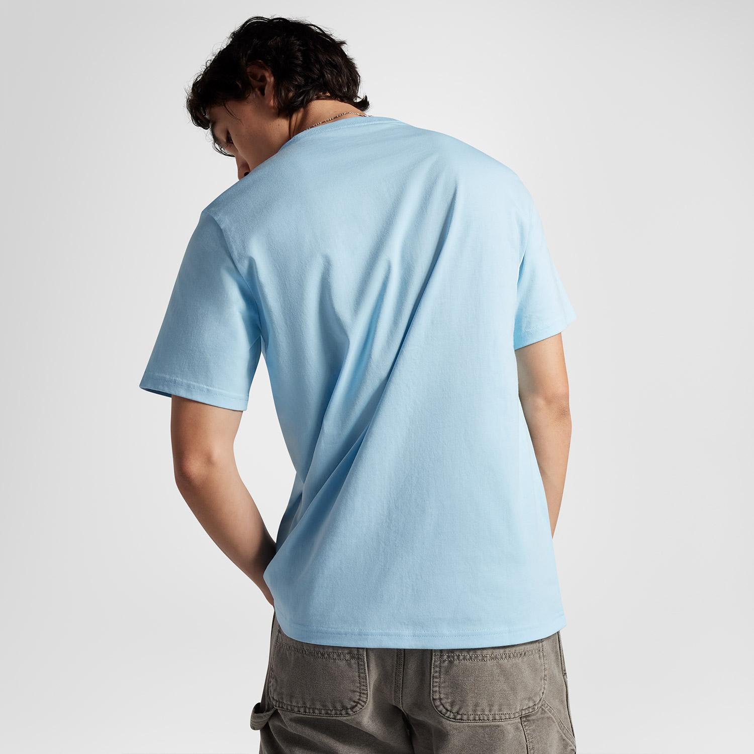 Converse Go To Unisex Mavi T-Shirt