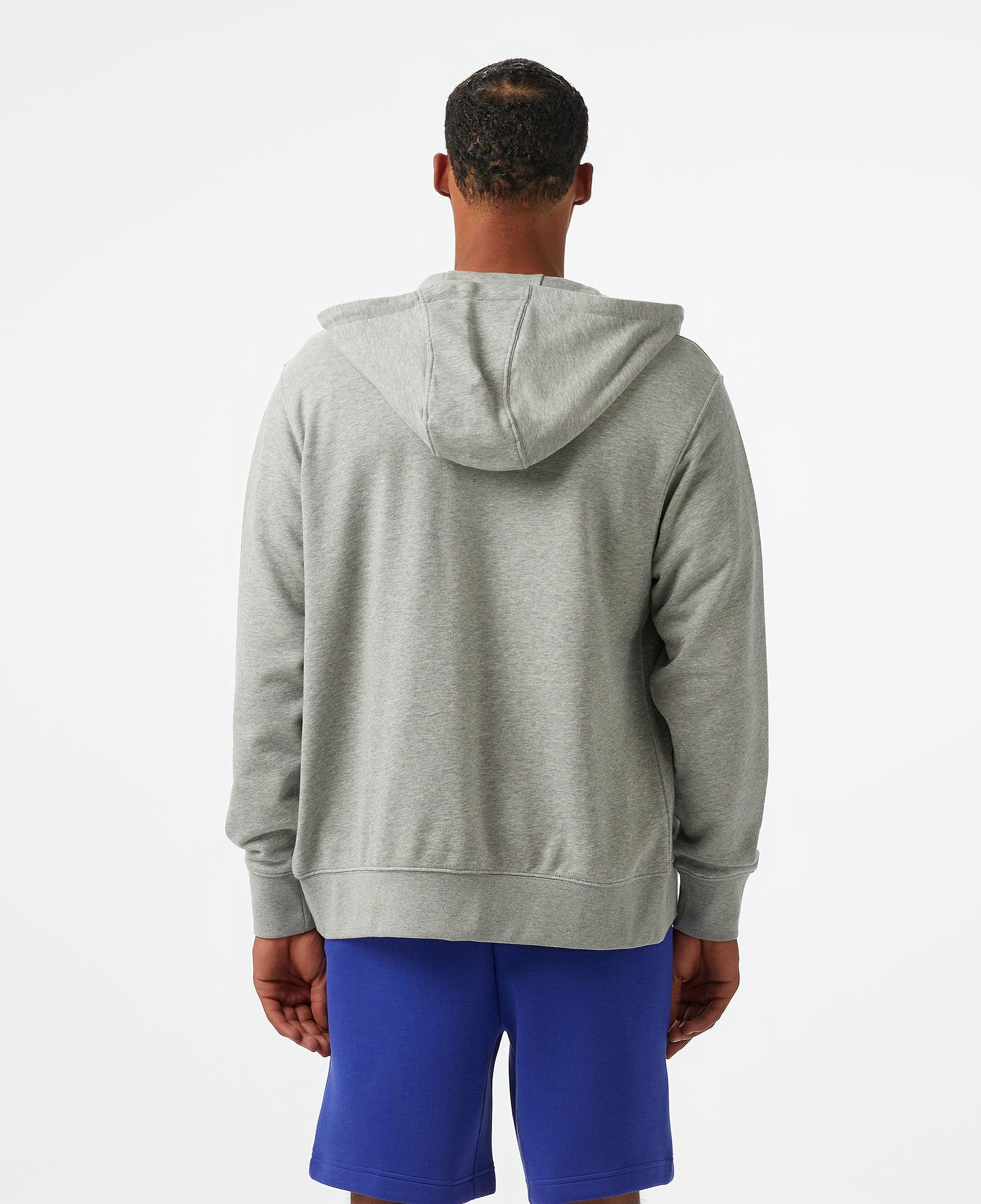 Nike Club Fleece Erkek Gri Hoodie