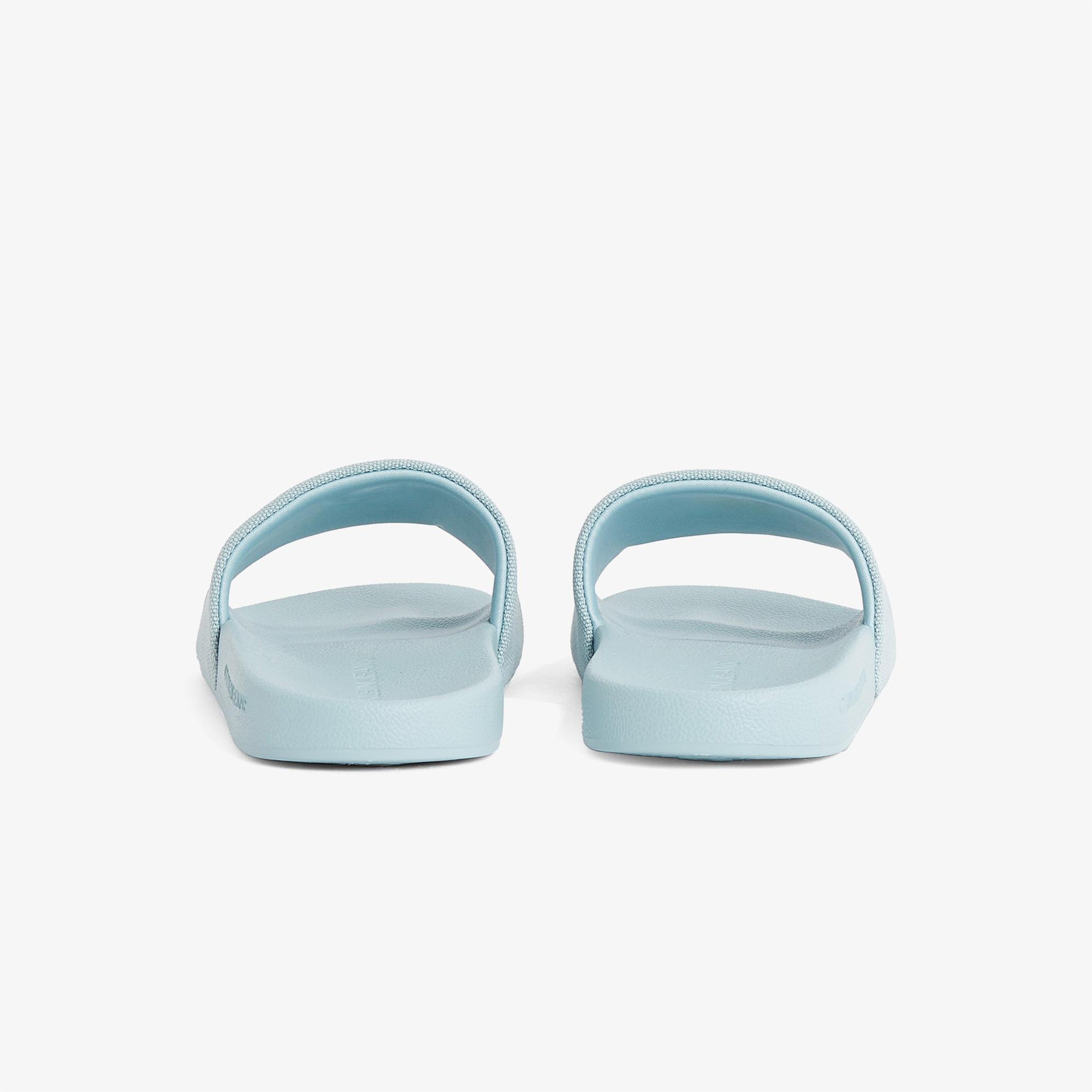 Calvin Klein Monogram Kadın Mavi Terlik