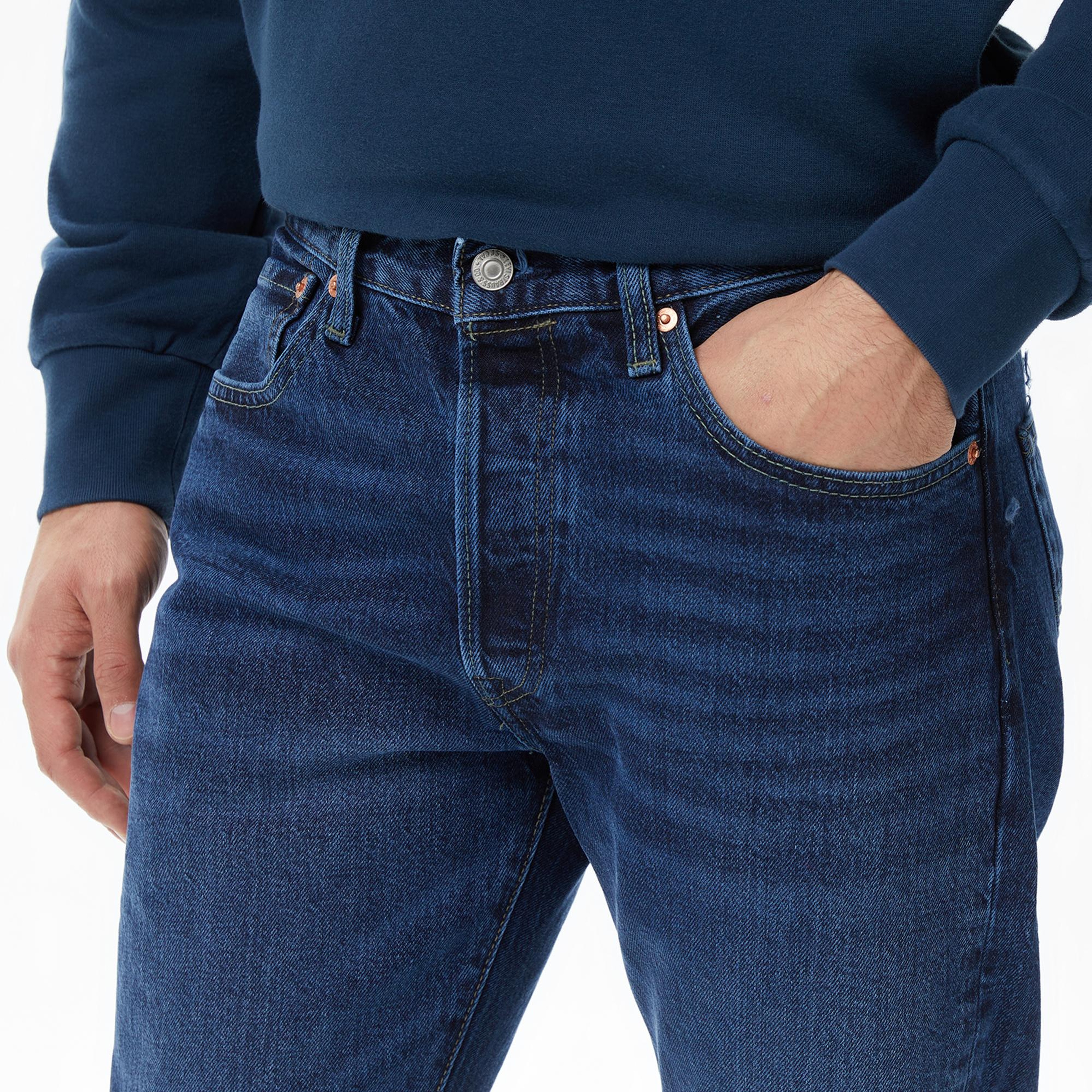 Levi's 501 Original Local Her Eyes Erkek Koyu Lacivert Jean