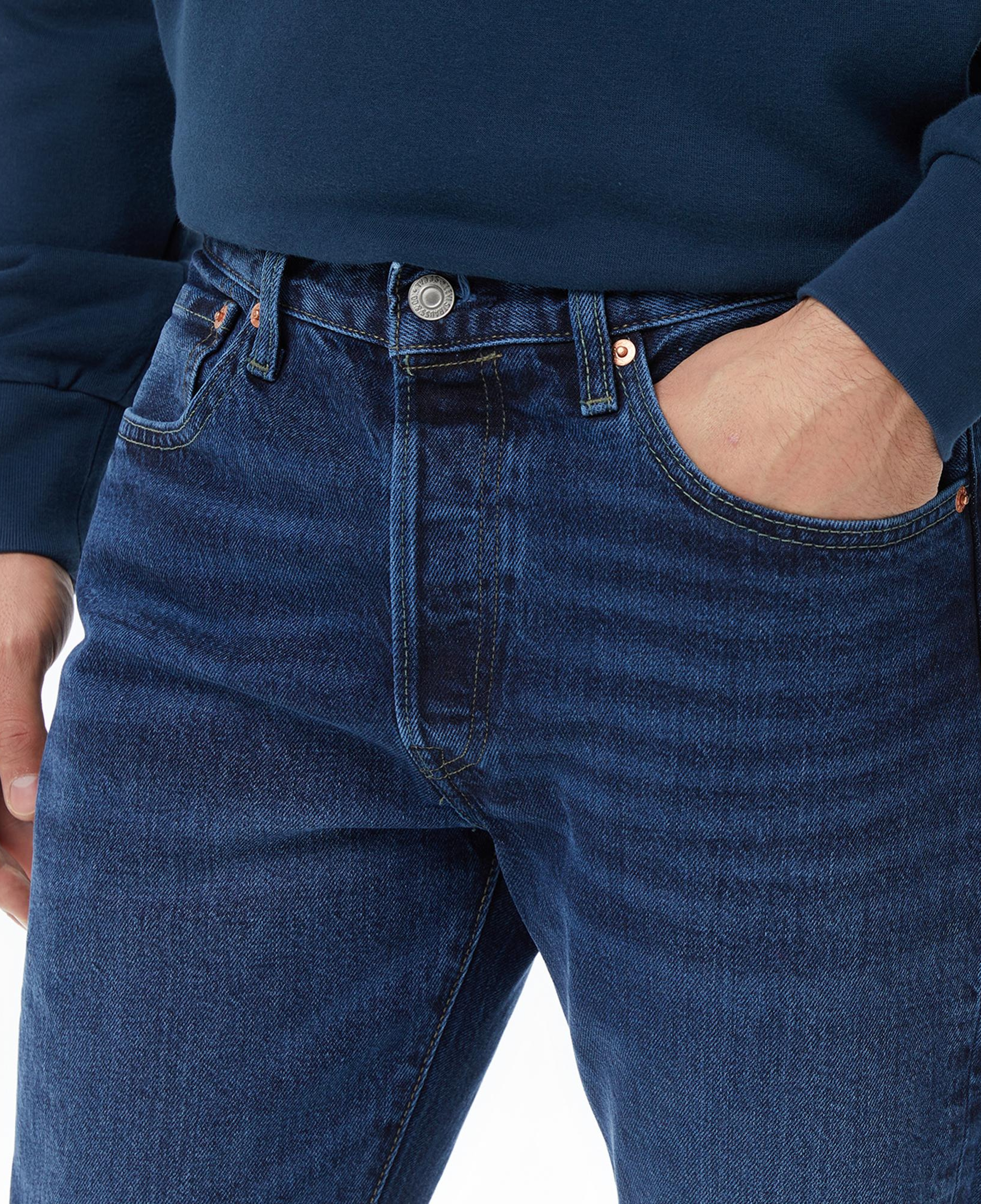 Levi's 501 Original Local Her Eyes Erkek Koyu Lacivert Jean