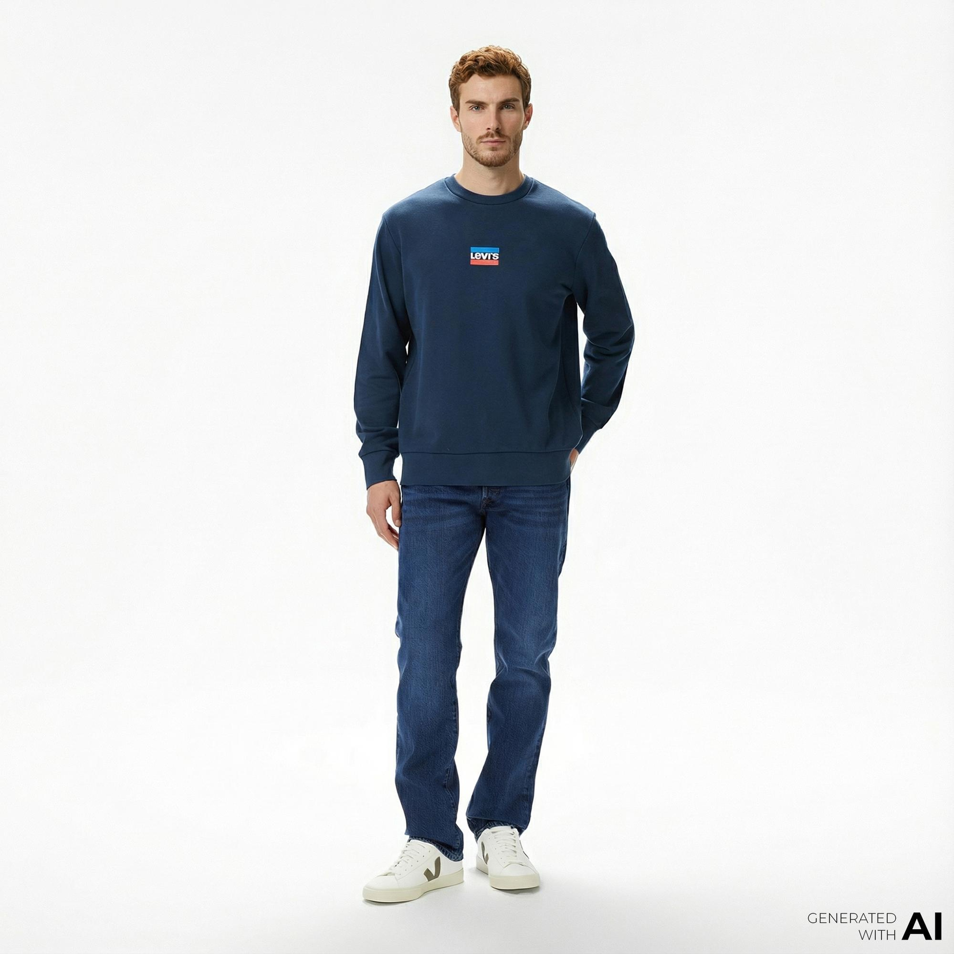 Levi's 501 Original Local Her Eyes Erkek Koyu Lacivert Jean