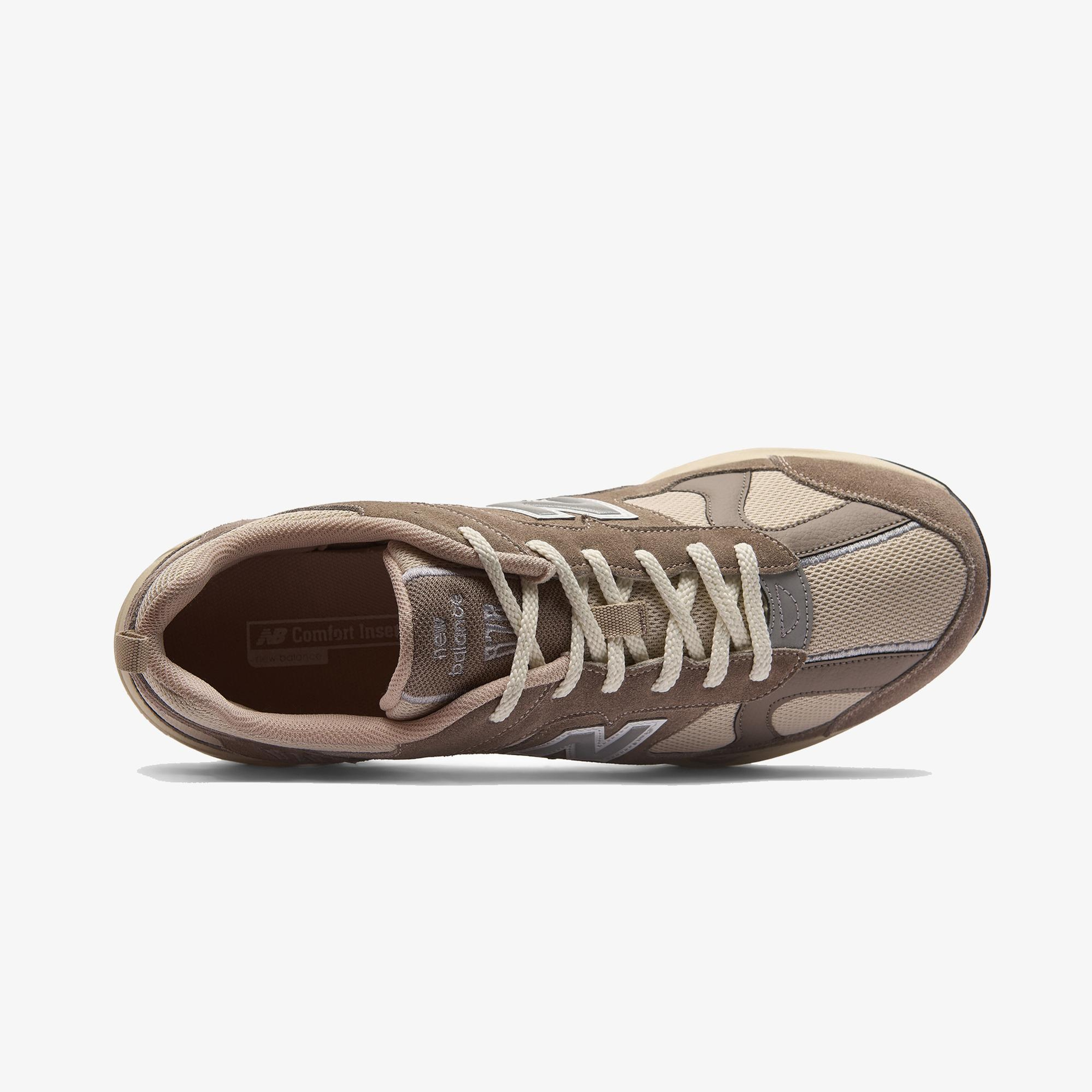 New Balance 878 Kahverengi Unisex Beyaz Spor Ayakkabı