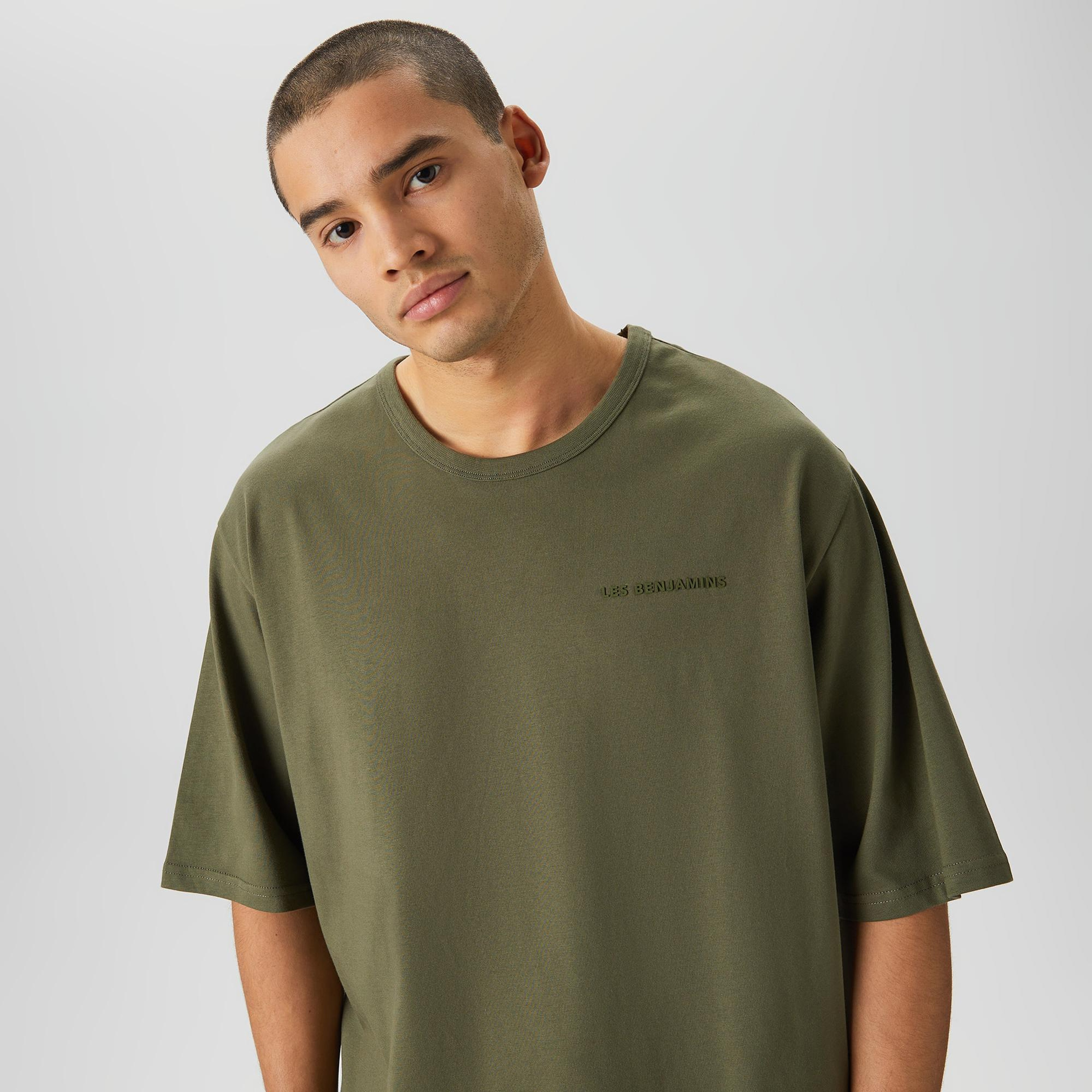 Les Benjamins 411 Unisex Haki T-Shirt