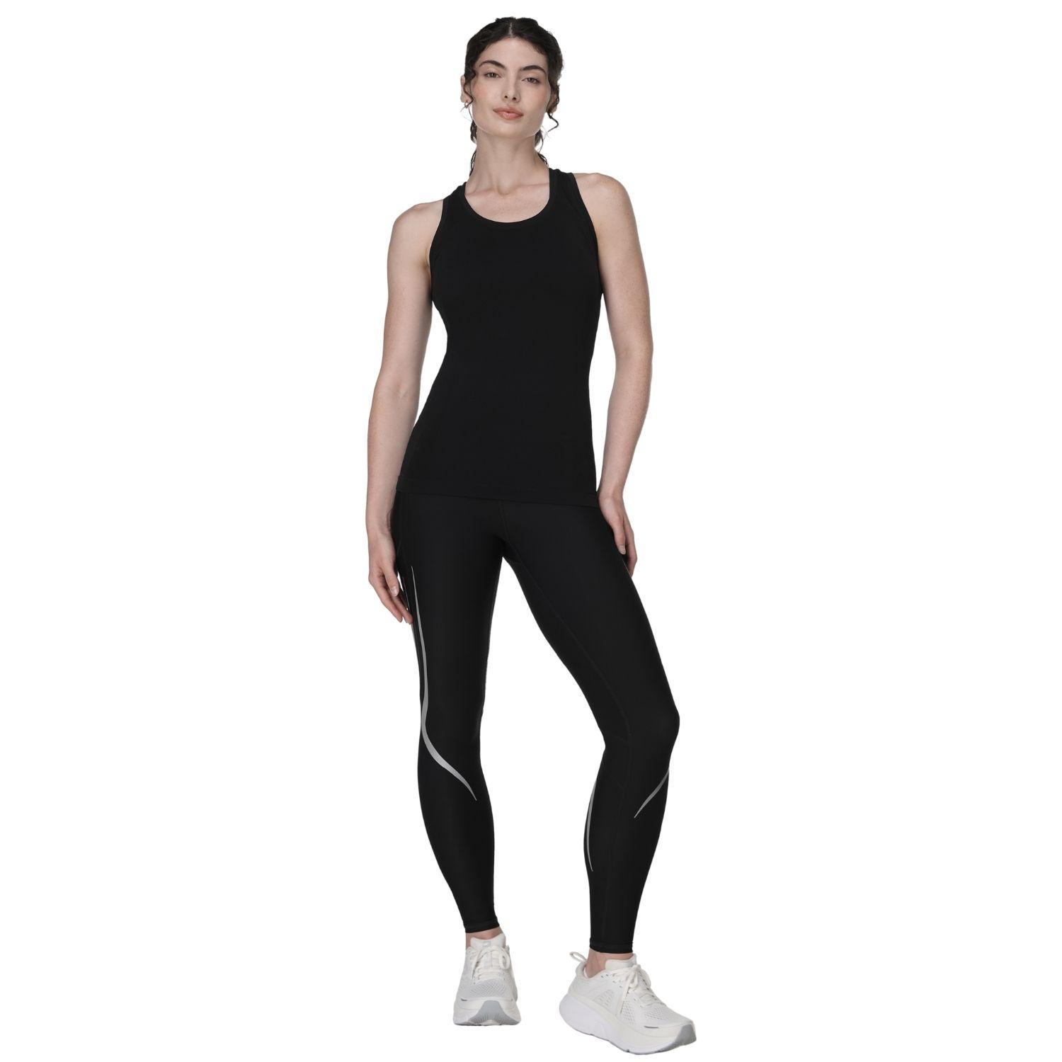 Sweaty Betty Athlete Seamless Workout Tank Kadın Siyah Fitness Tişört