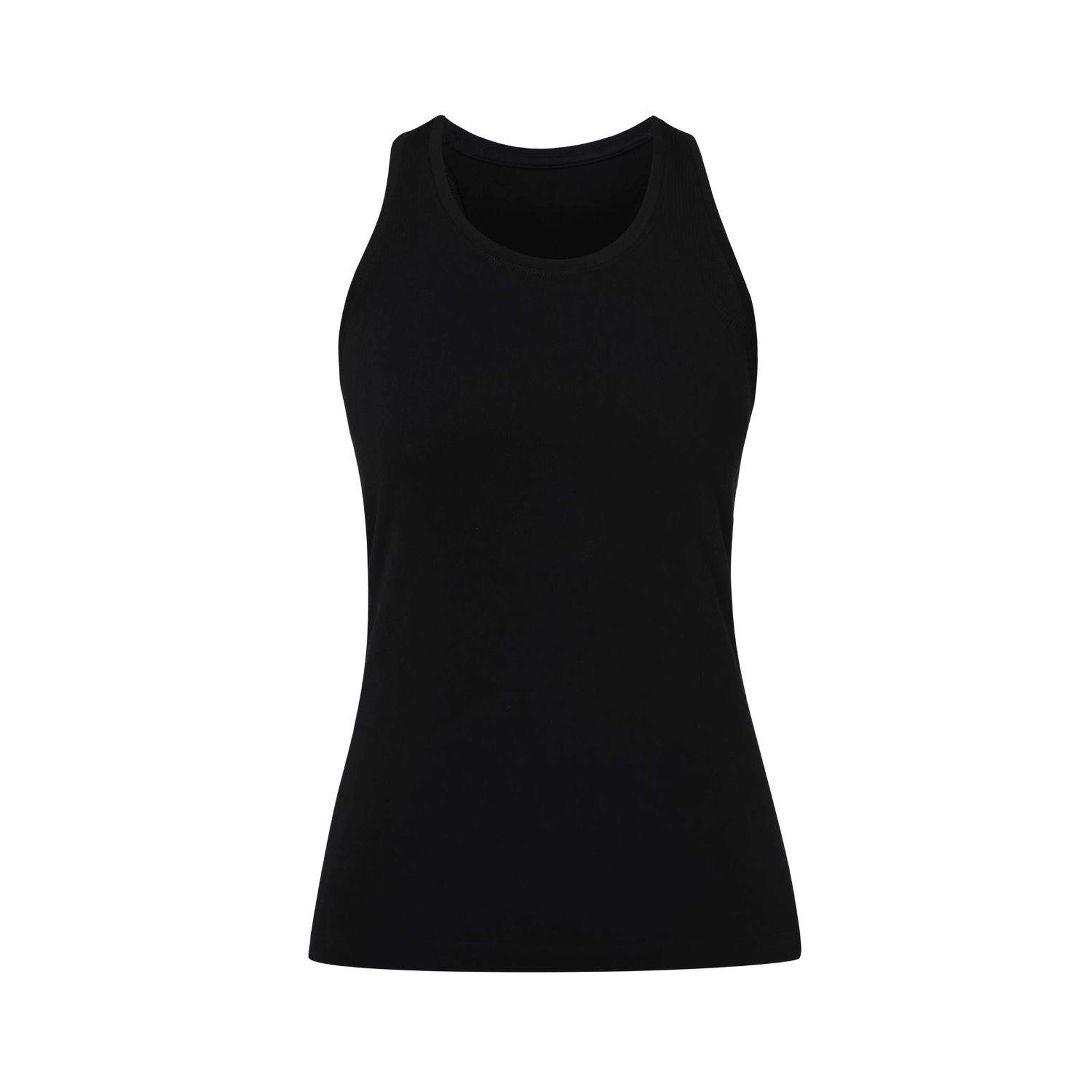 Sweaty Betty Athlete Seamless Workout Tank Kadın Siyah Fitness Tişört