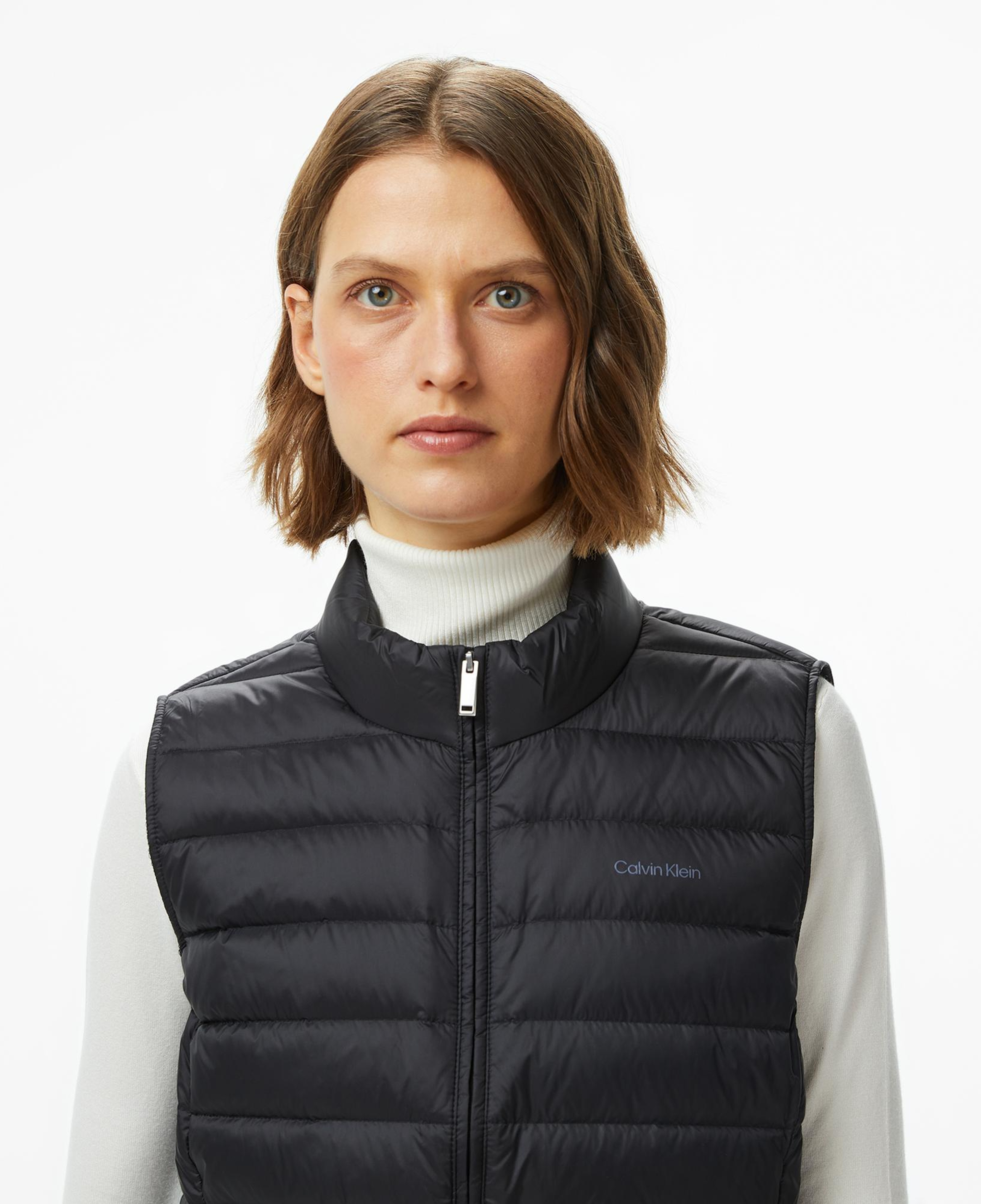 Calvin Klein Ultra Lightweight Down Puffer Kadın Siyah Yelek