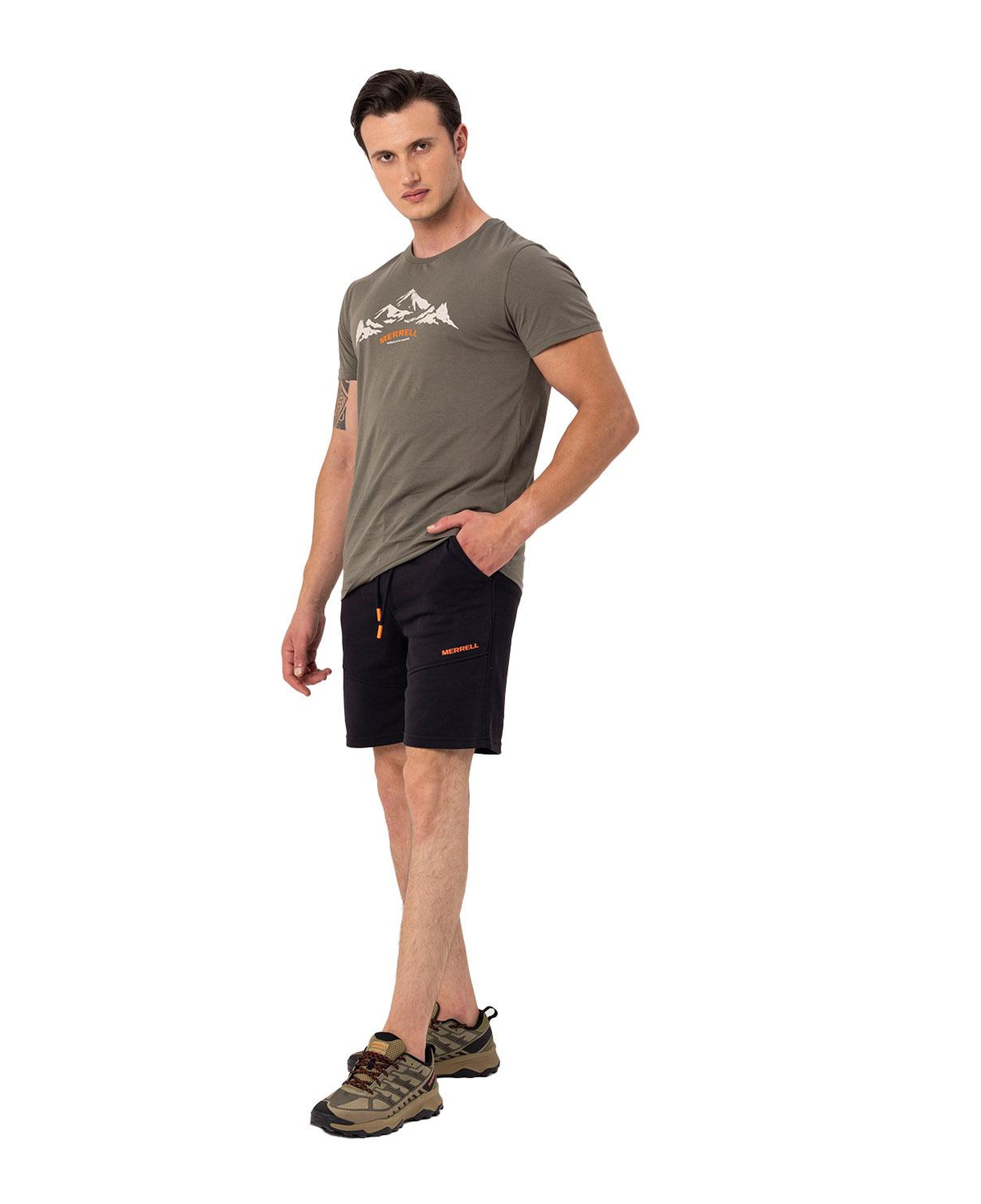 Merrell Taurus Erkek Yeşil Tişört