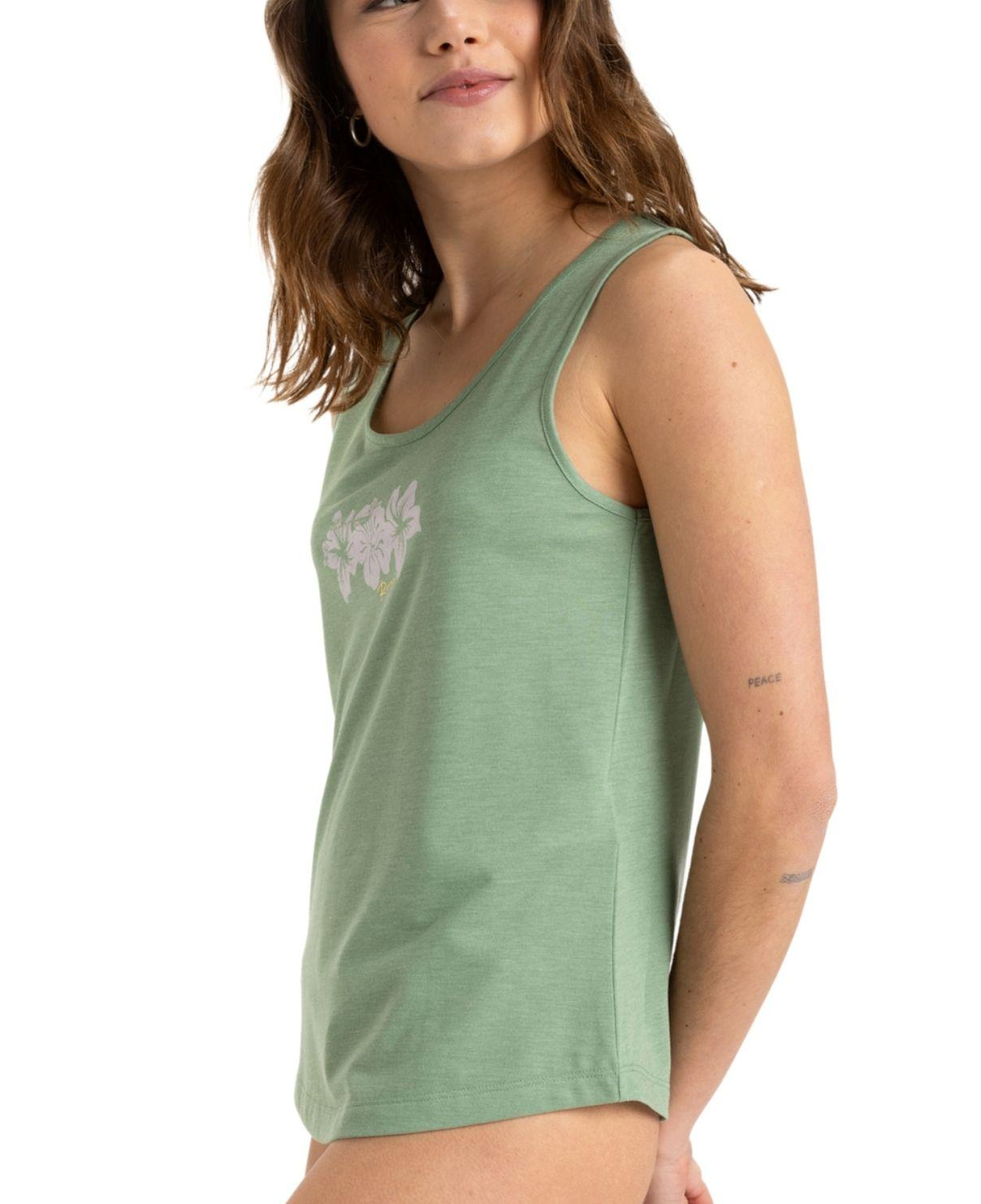 Roxy Surfclassic Tank Kadın Yeşil Atlet