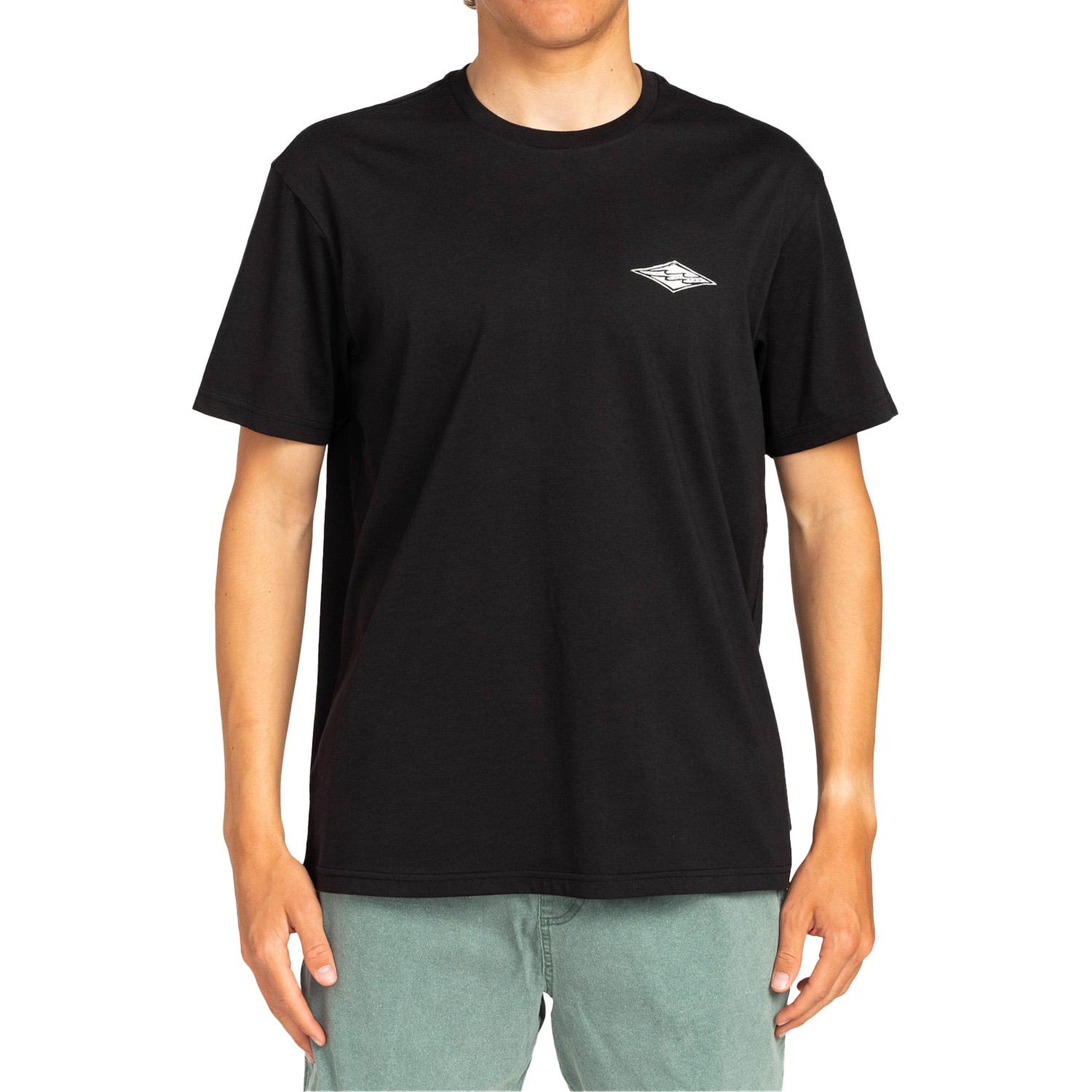 Billabong Night Ride Ss Erkek Siyah Tişört