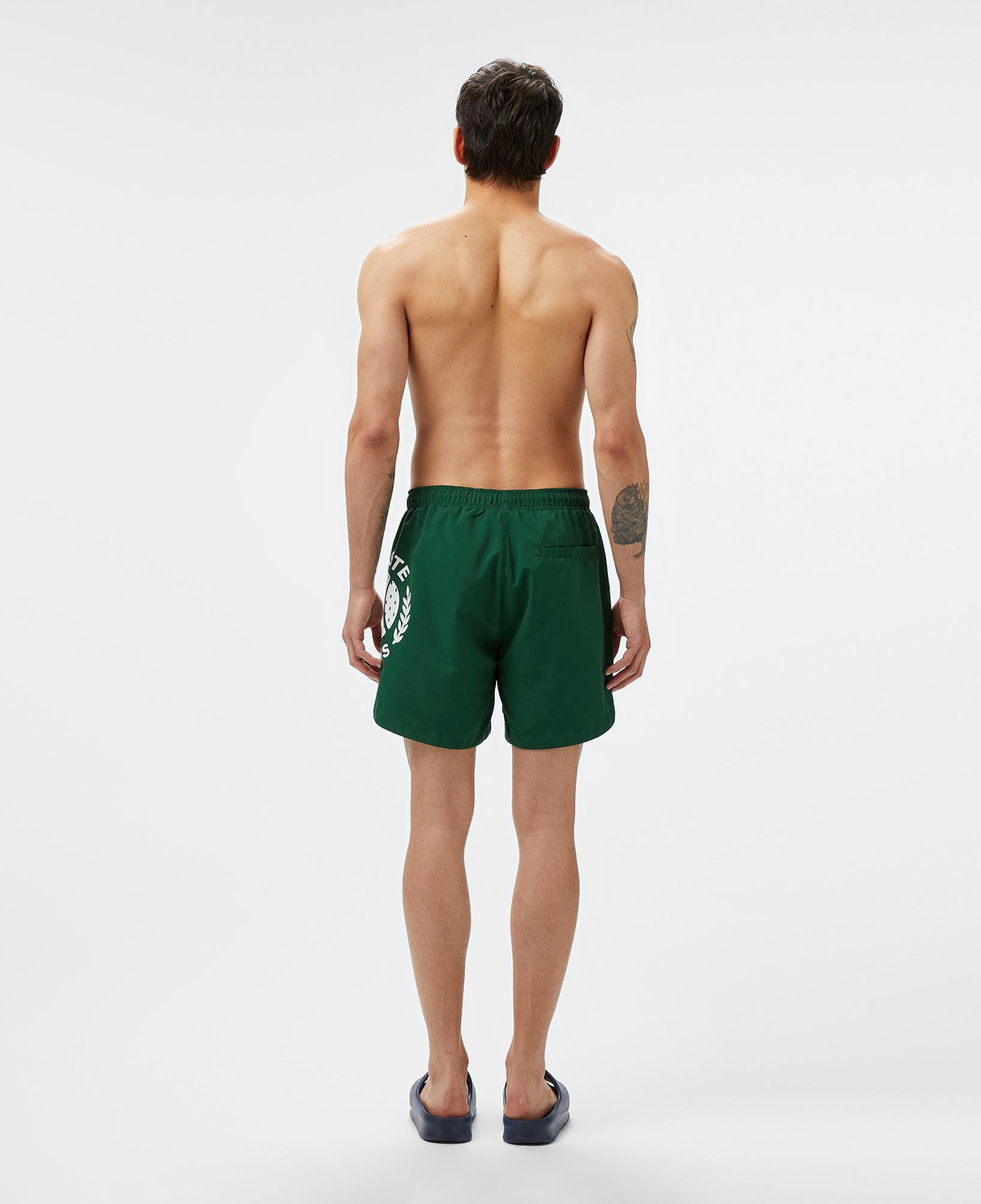 Erkek Regular Fit Baskılı Yeşil Mayo