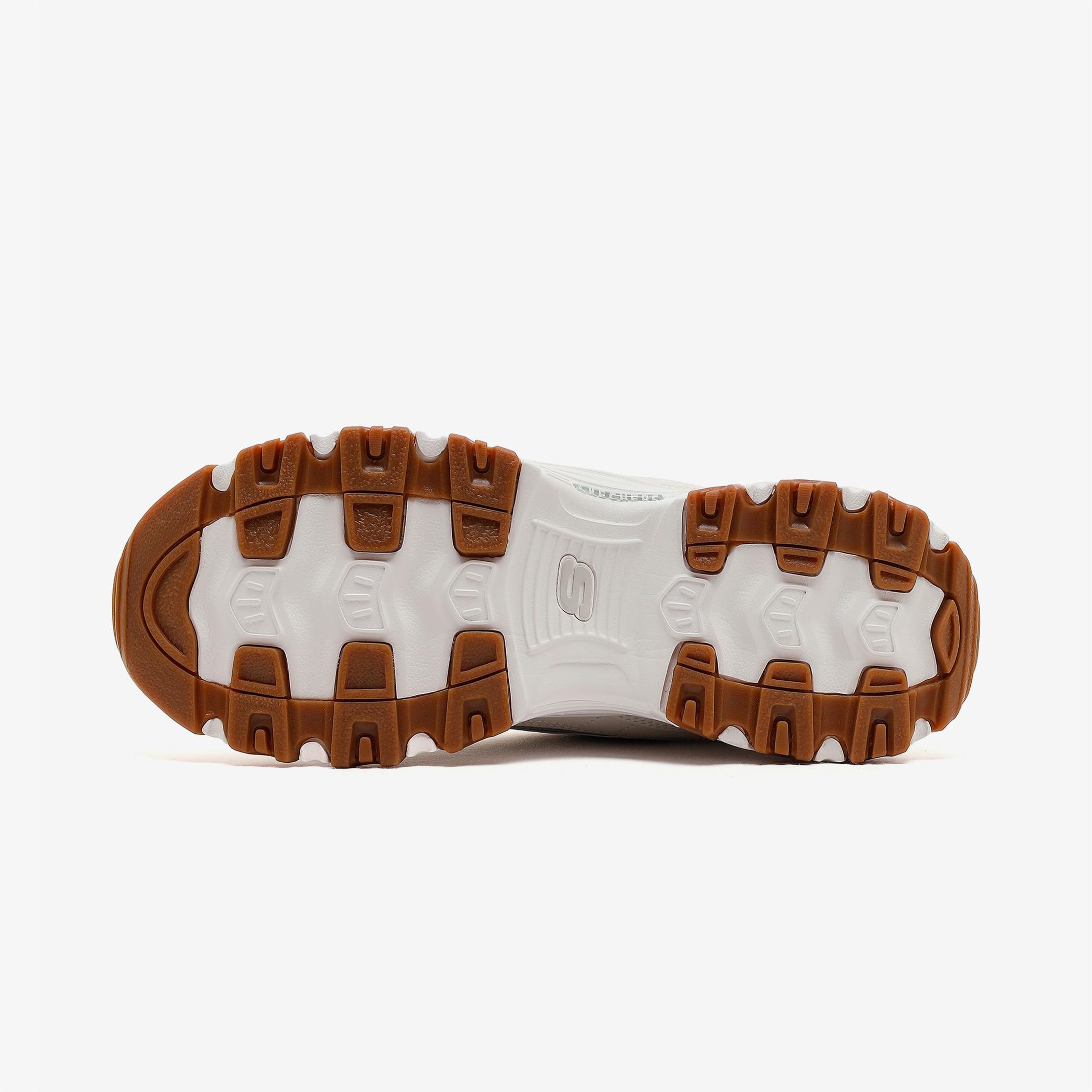 Skechers D'Lites Kadın Beyaz Sneaker