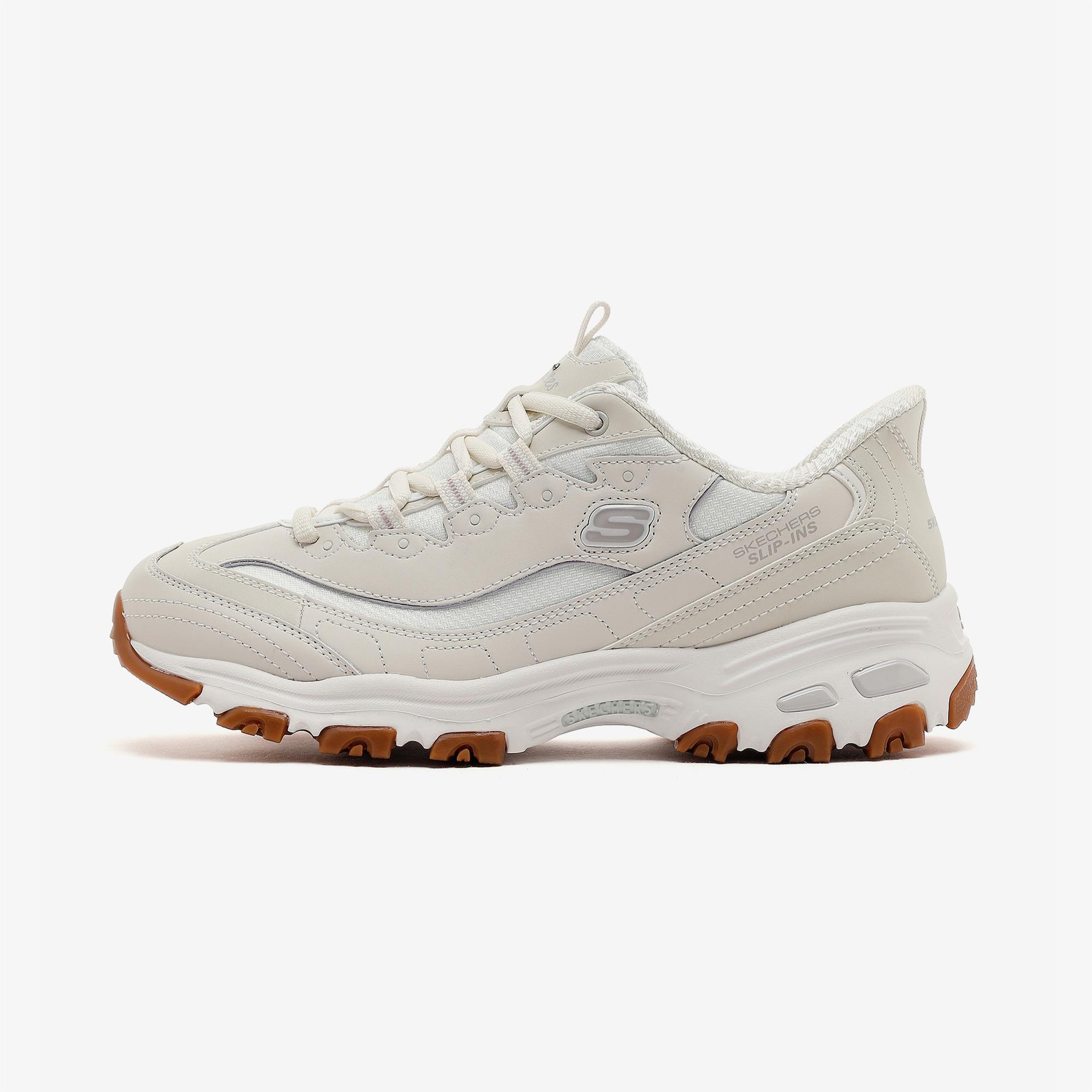 Skechers D'Lites Kadın Beyaz Sneaker