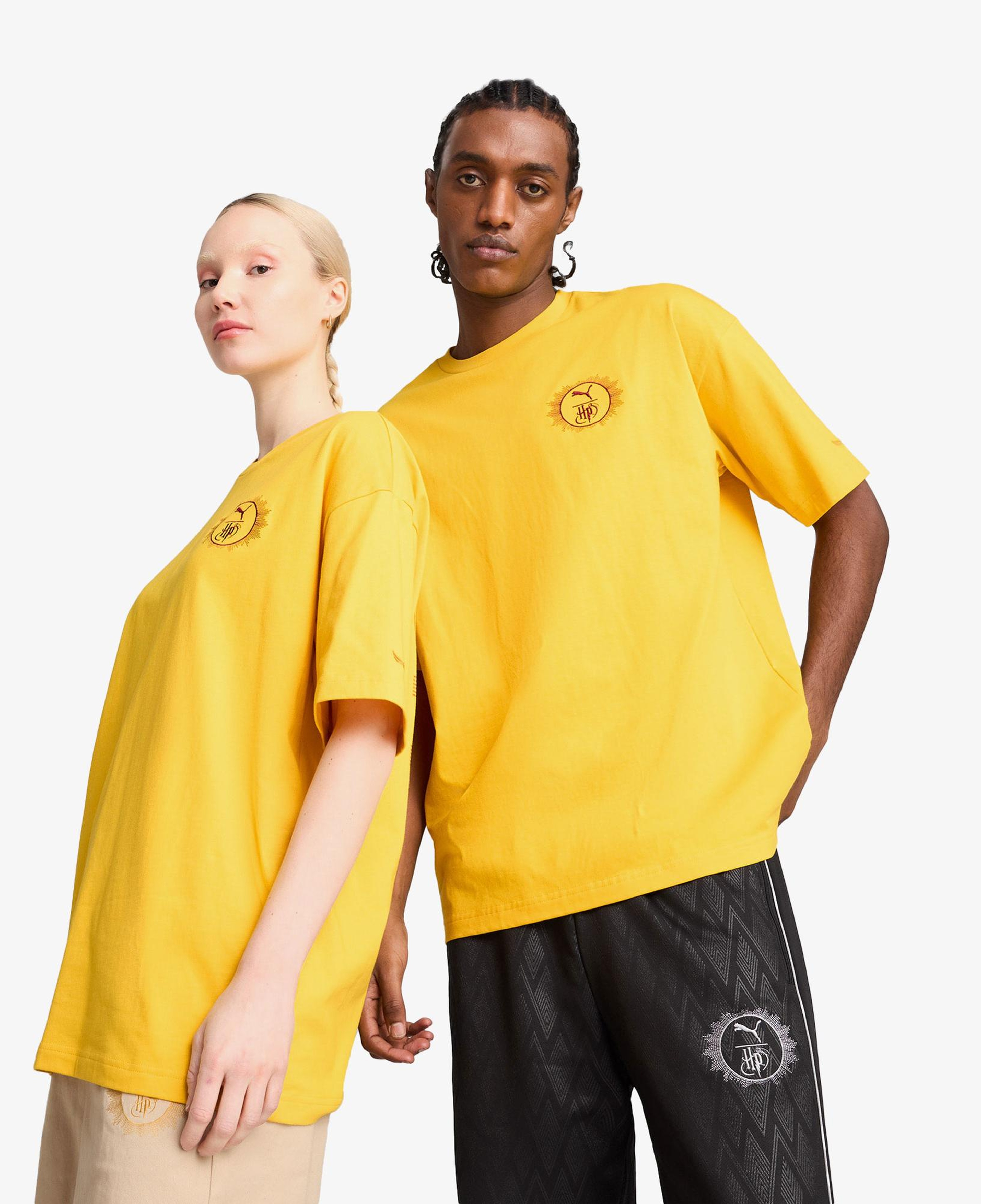 Puma X Harry Potter Unisex Sarı T-Shirt