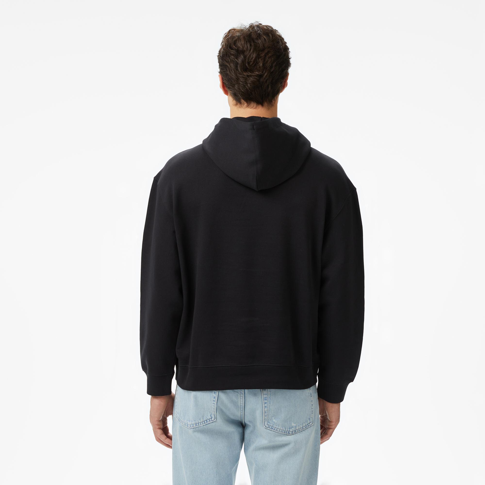 Calvin Klein Monologo Terry Erkek Siyah Sweatshirt