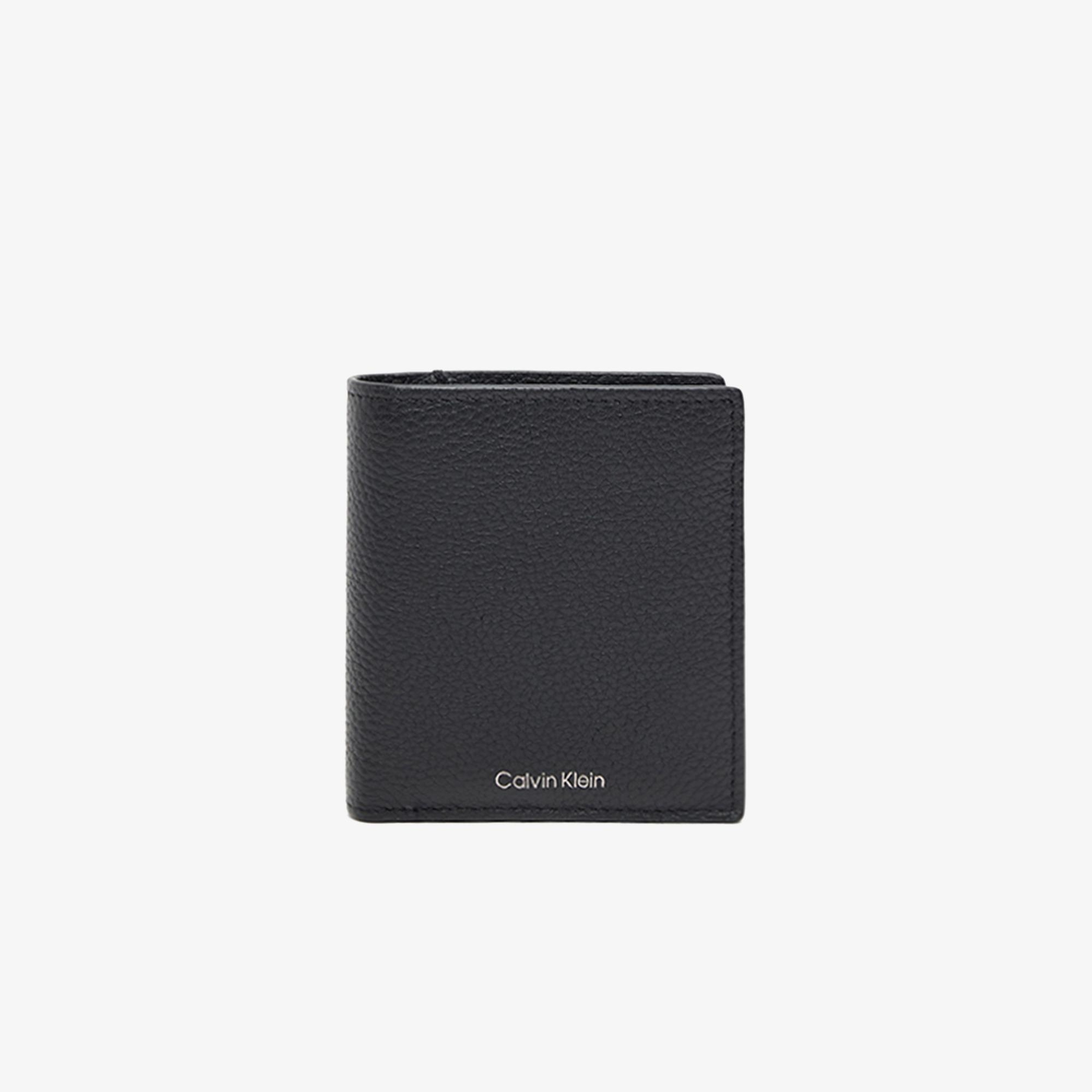 Calvin Klein Foil Slim Erkek Siyah Cüzdan