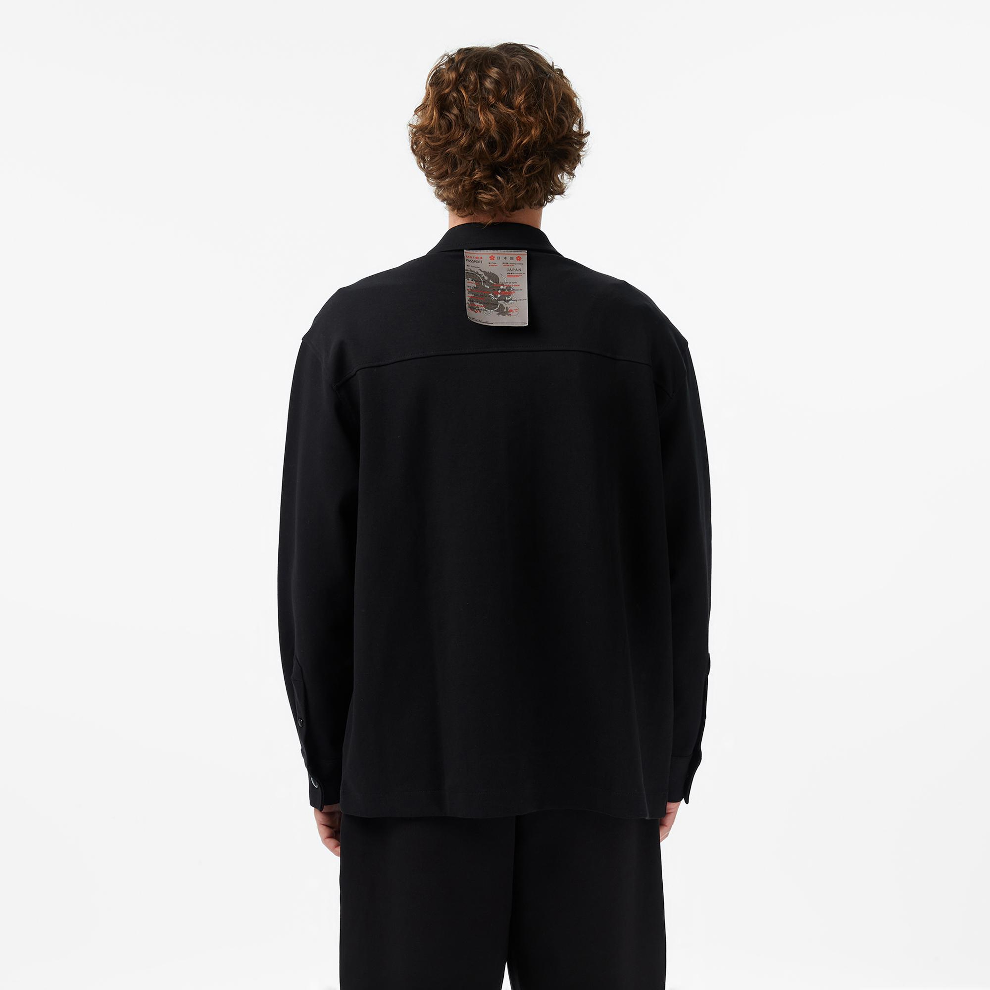 UNITED4 Comfort Fit Erkek Siyah Ceket