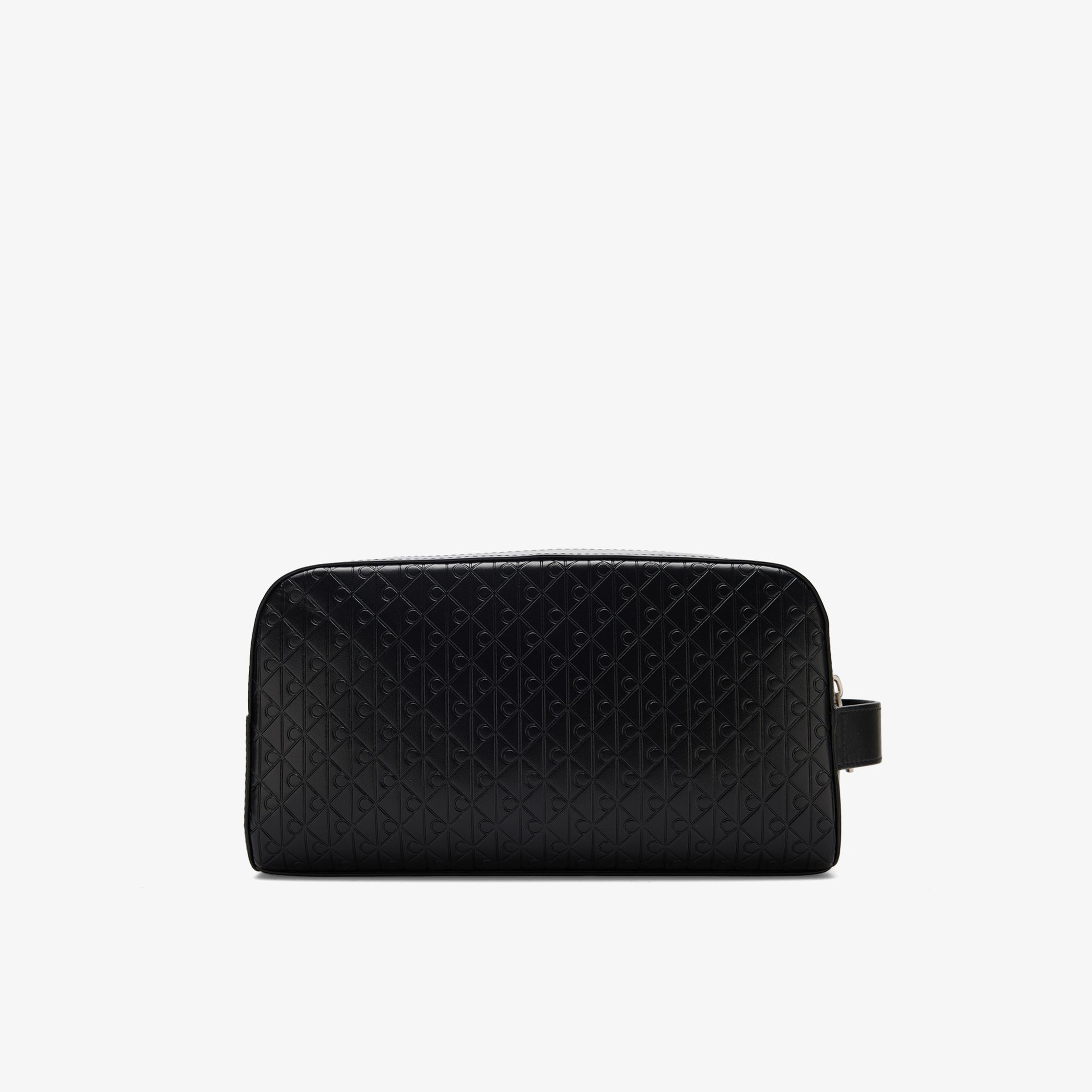 Calvin Klein Embossed Emblem Erkek Siyah El Çantası