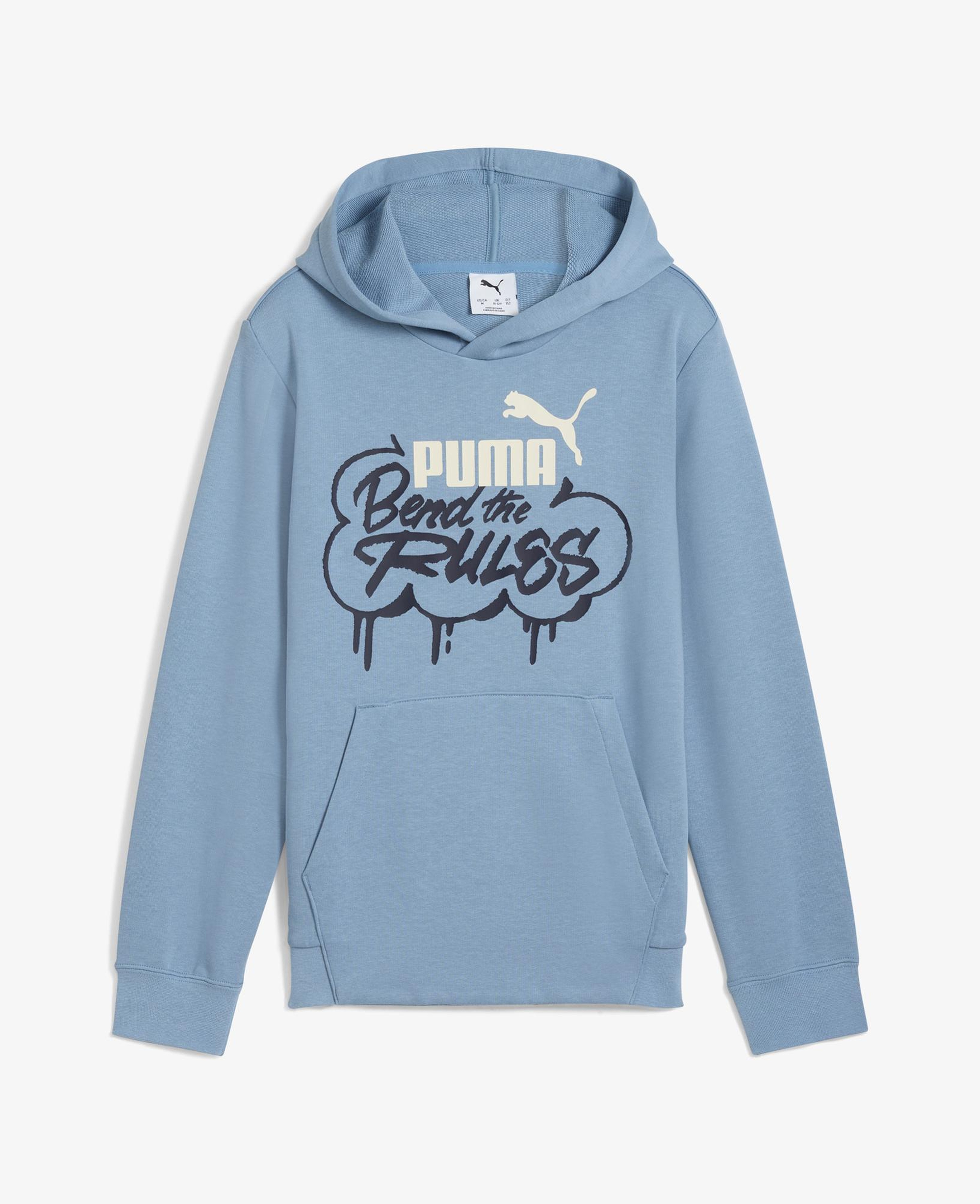 Puma Mid 90s Çocuk Mavi Sweatshirt