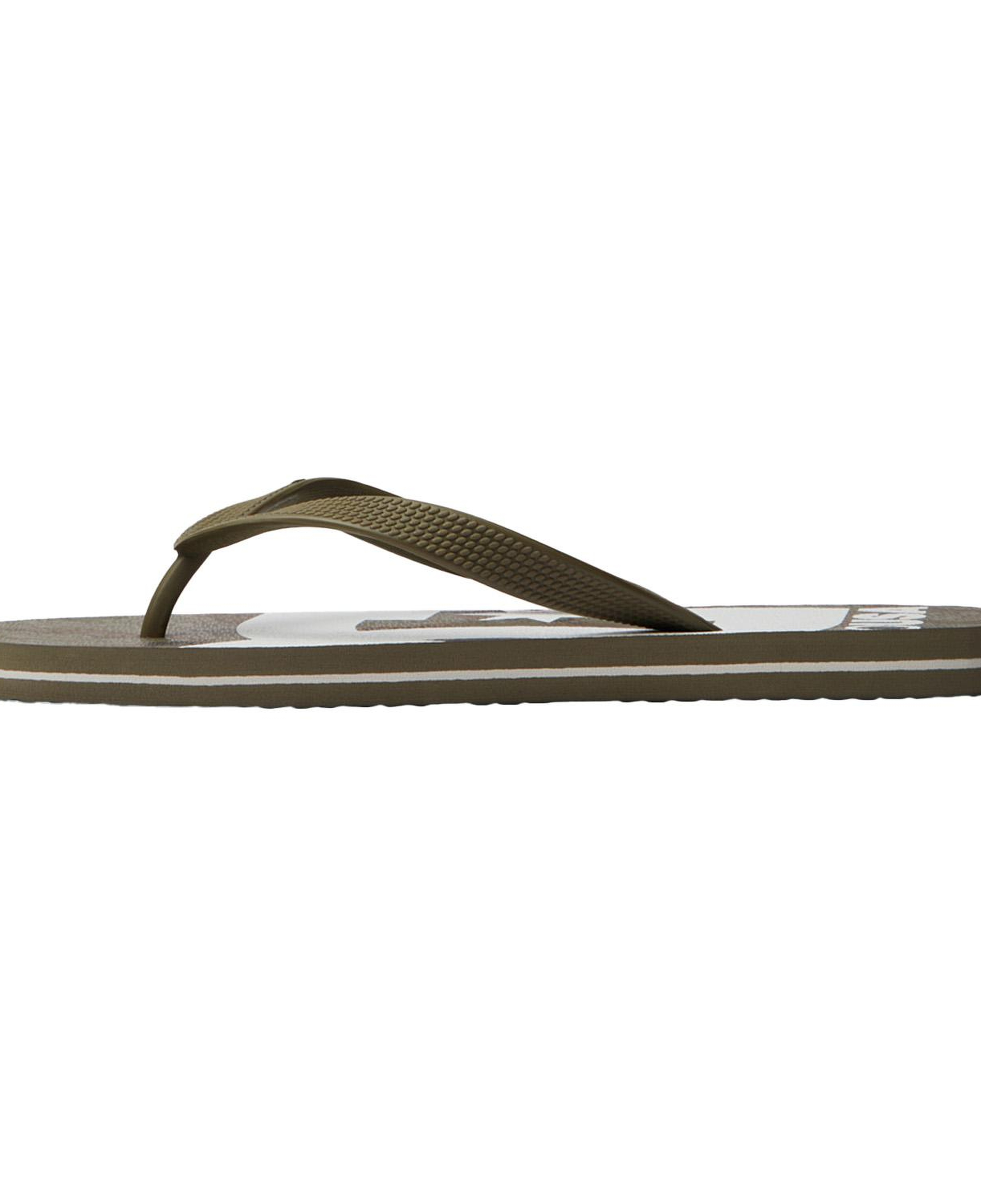 DC Erkek Terlik Spray Graffik Kahverengi