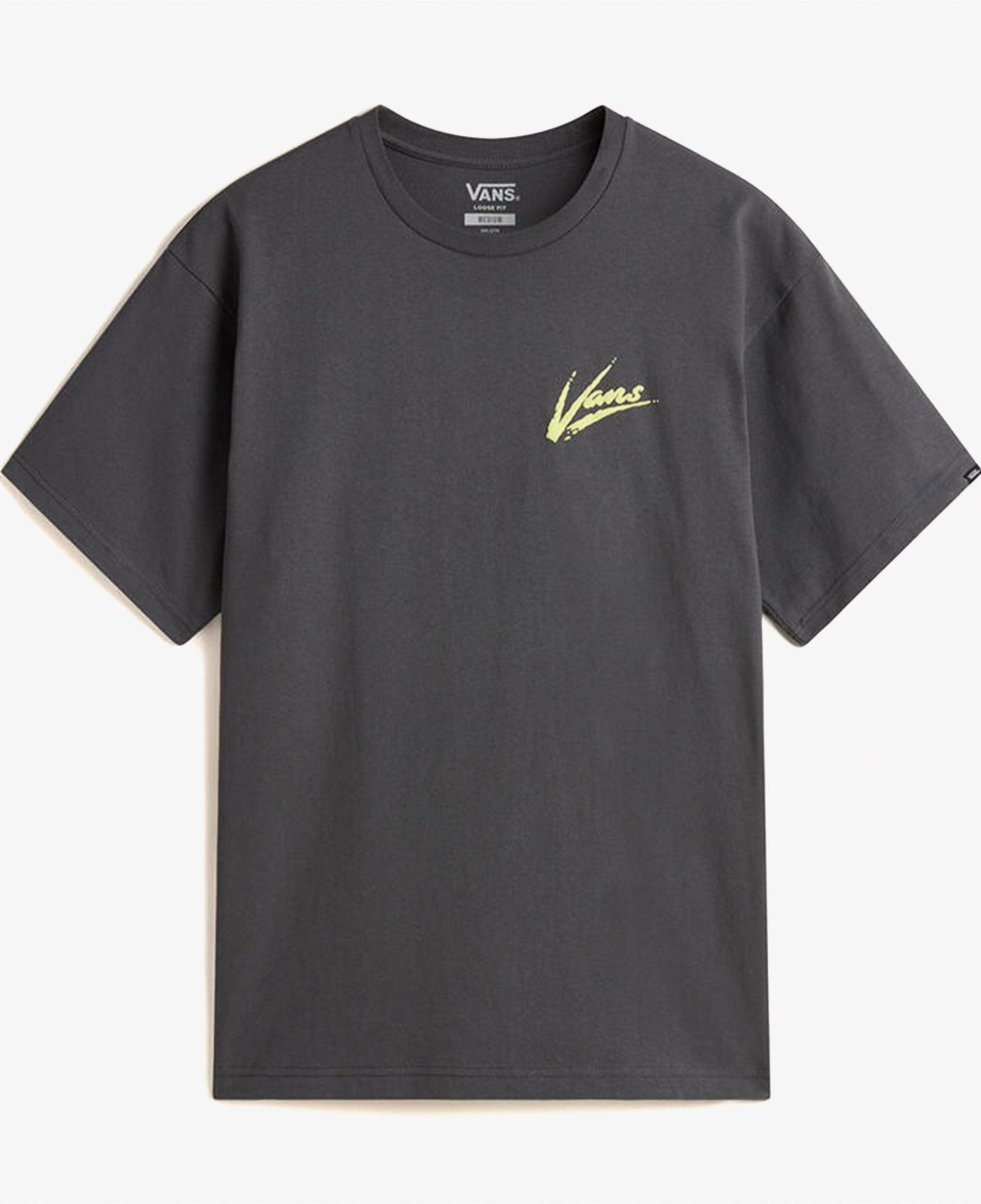 Vans Brush Script Loose Ss Erkek Gri T-Shirt