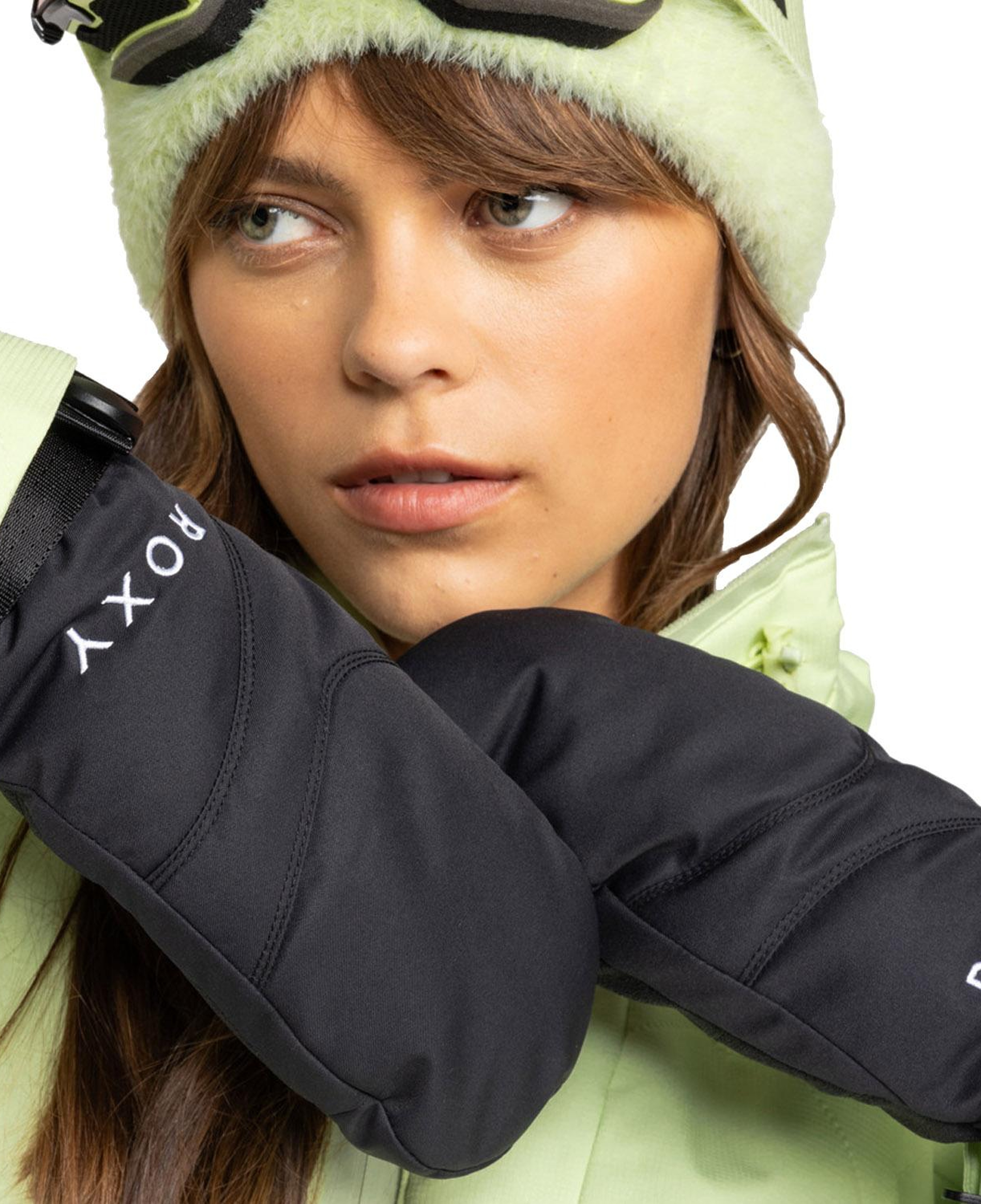Roxy Roxy Jetty Solid Mitt Kadın Siyah Eldiven