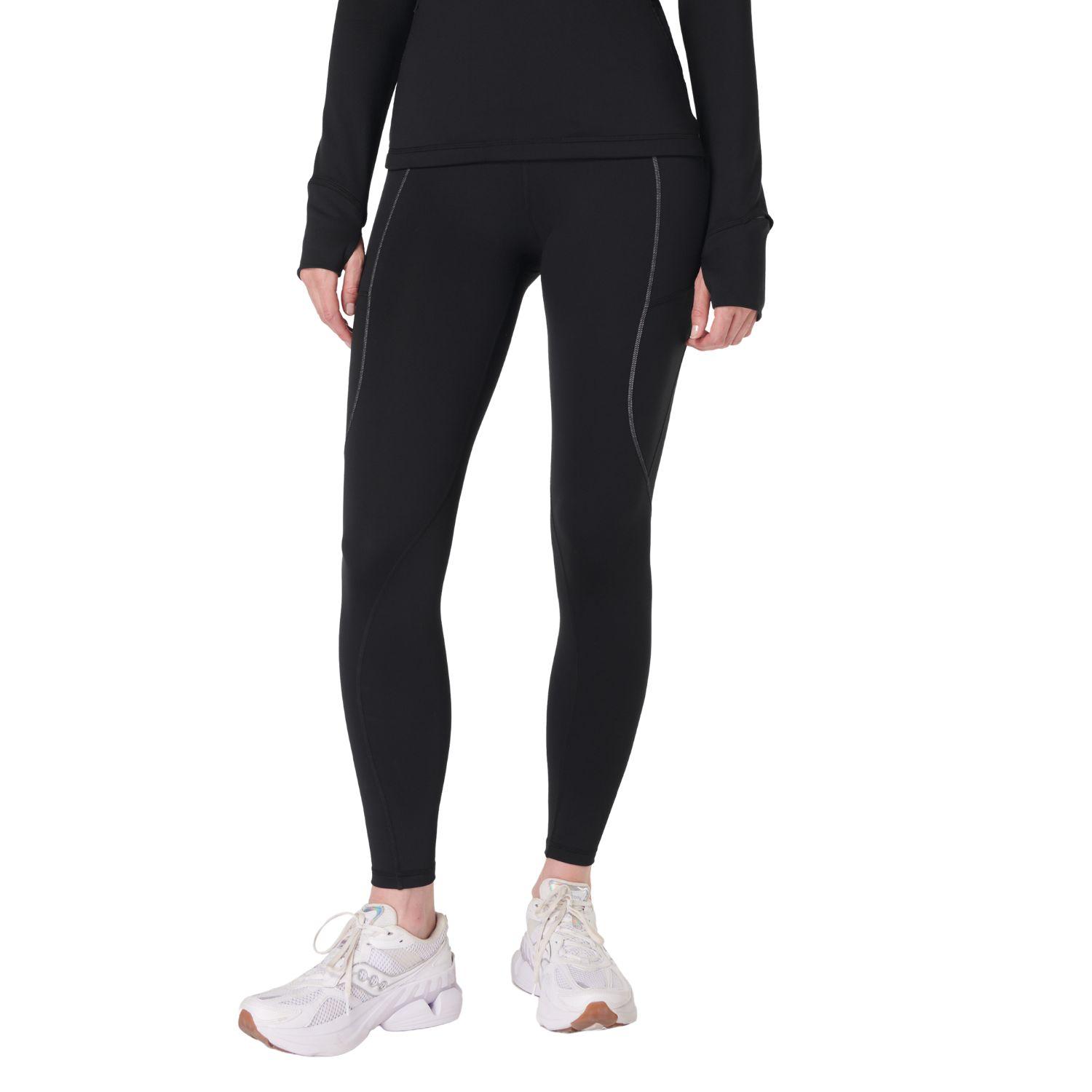 Sweaty Betty Therma Boost Running Leggings Kadın Siyah Koşu Taytı