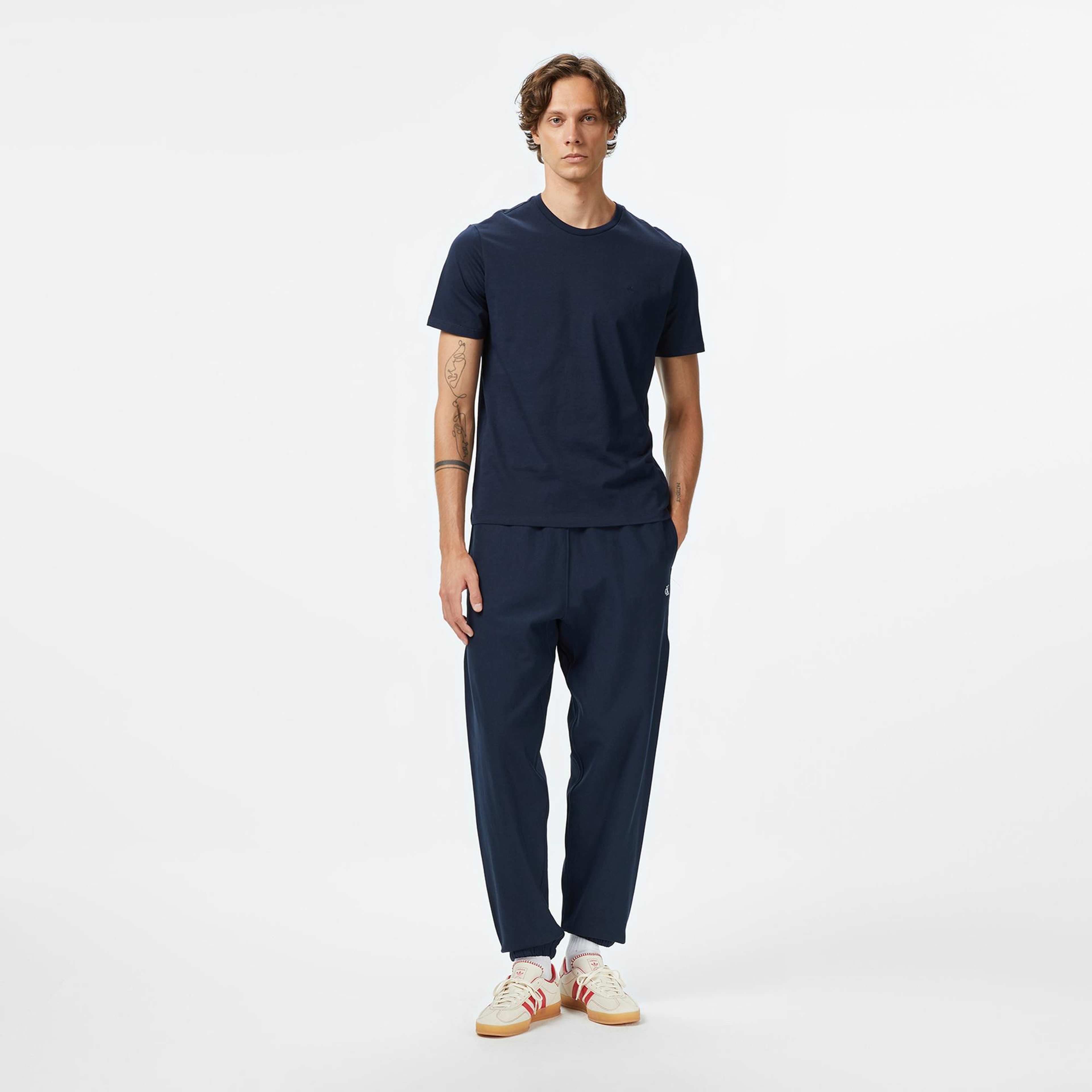Calvin Klein Smooth Solid Erkek Lacivert T-Shirt