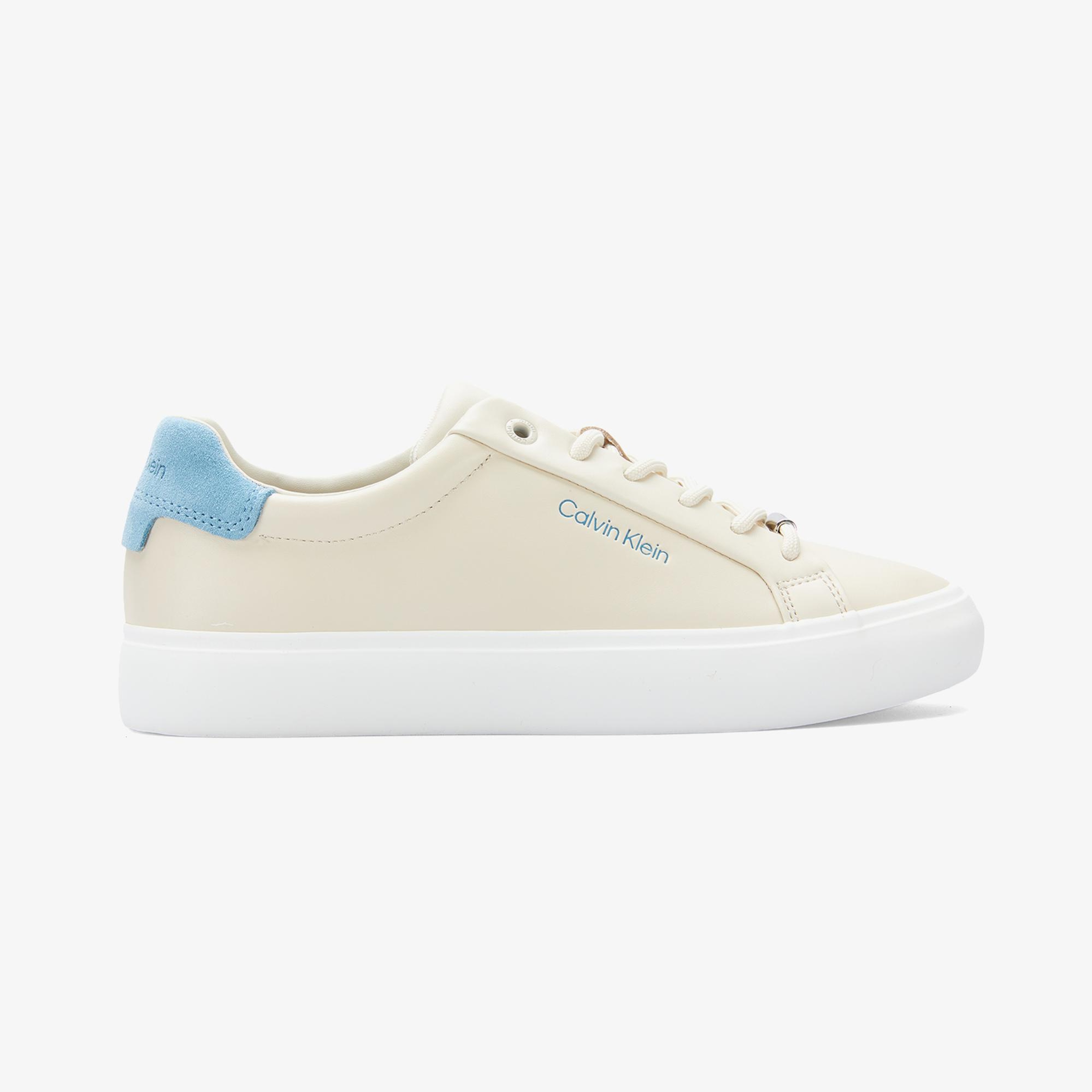 Calvin Klein Vulc Lace Up  Kadın Bej Sneaker