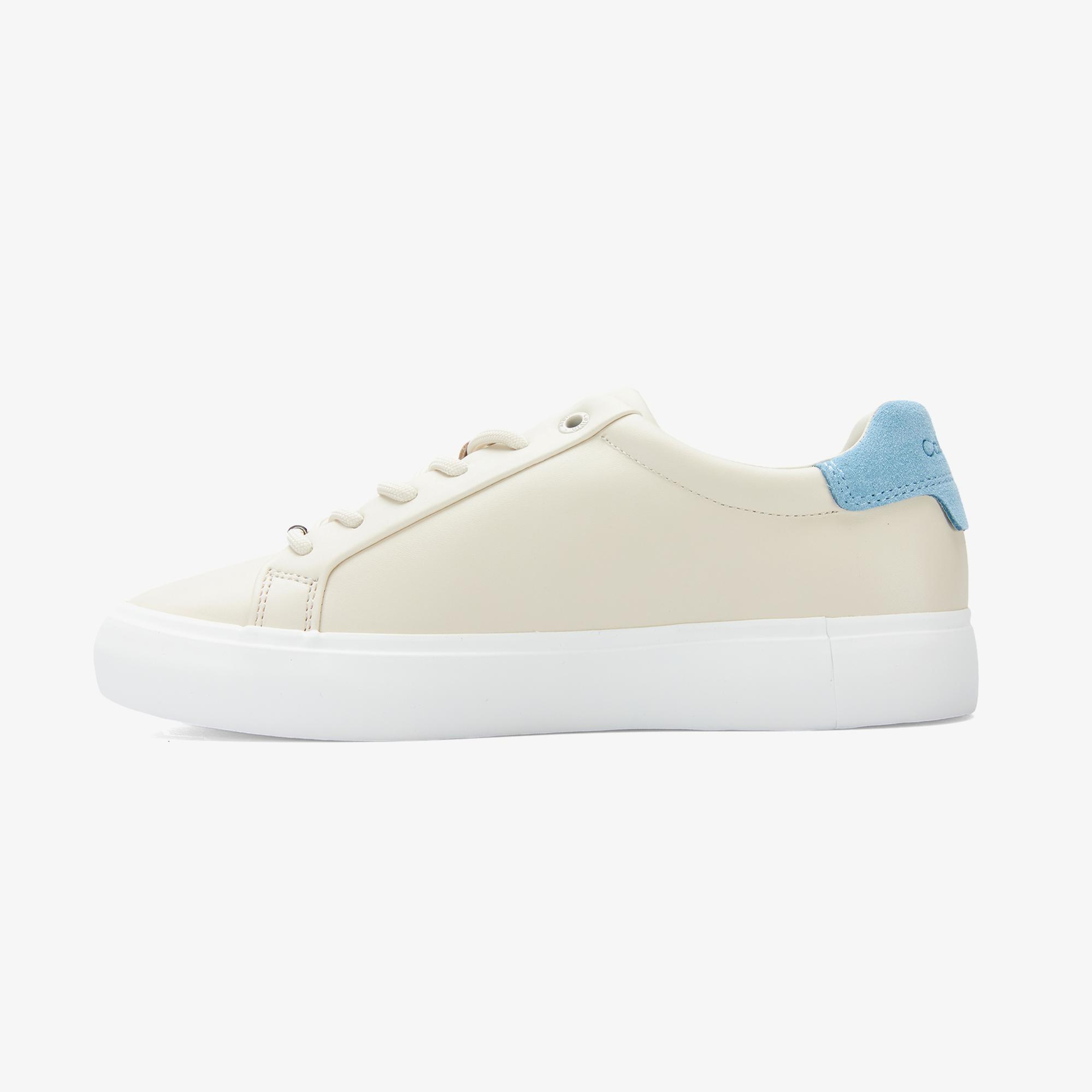 Calvin Klein Vulc Lace Up  Kadın Bej Sneaker