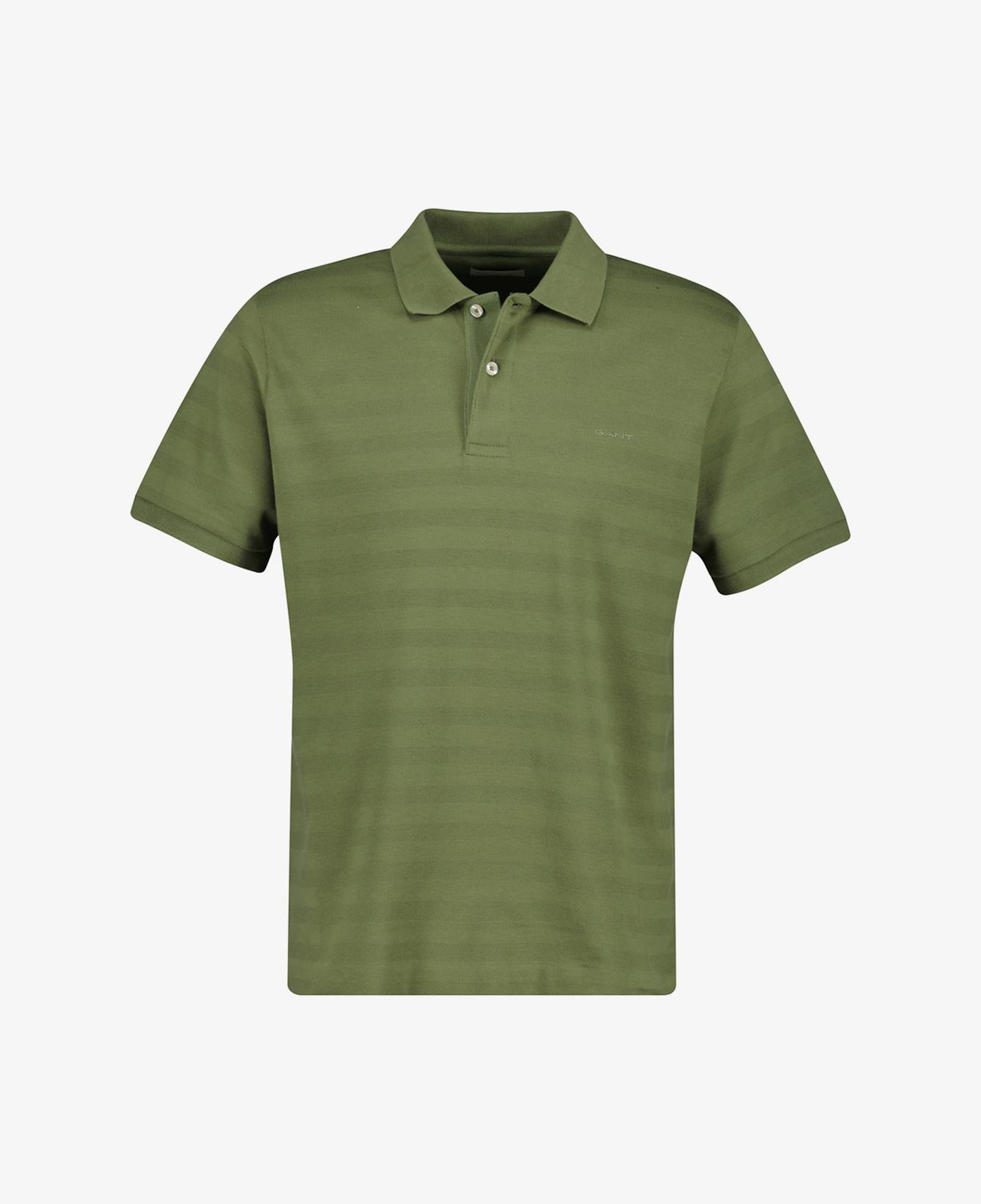 GANT Erkek Yeşil Regular Fit Polo Yaka T-Shirt