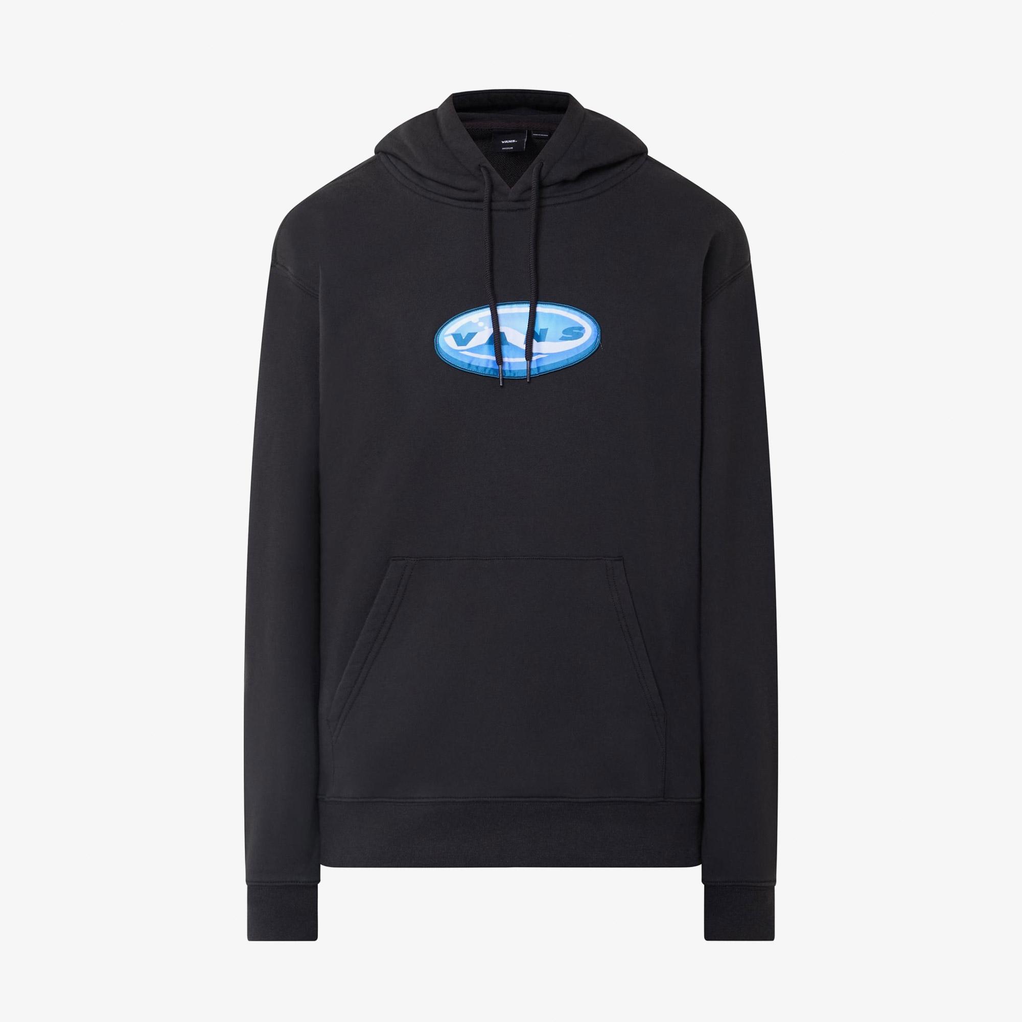 Vans 3D Retroval Pullover Erkek Siyah Sweatshırt