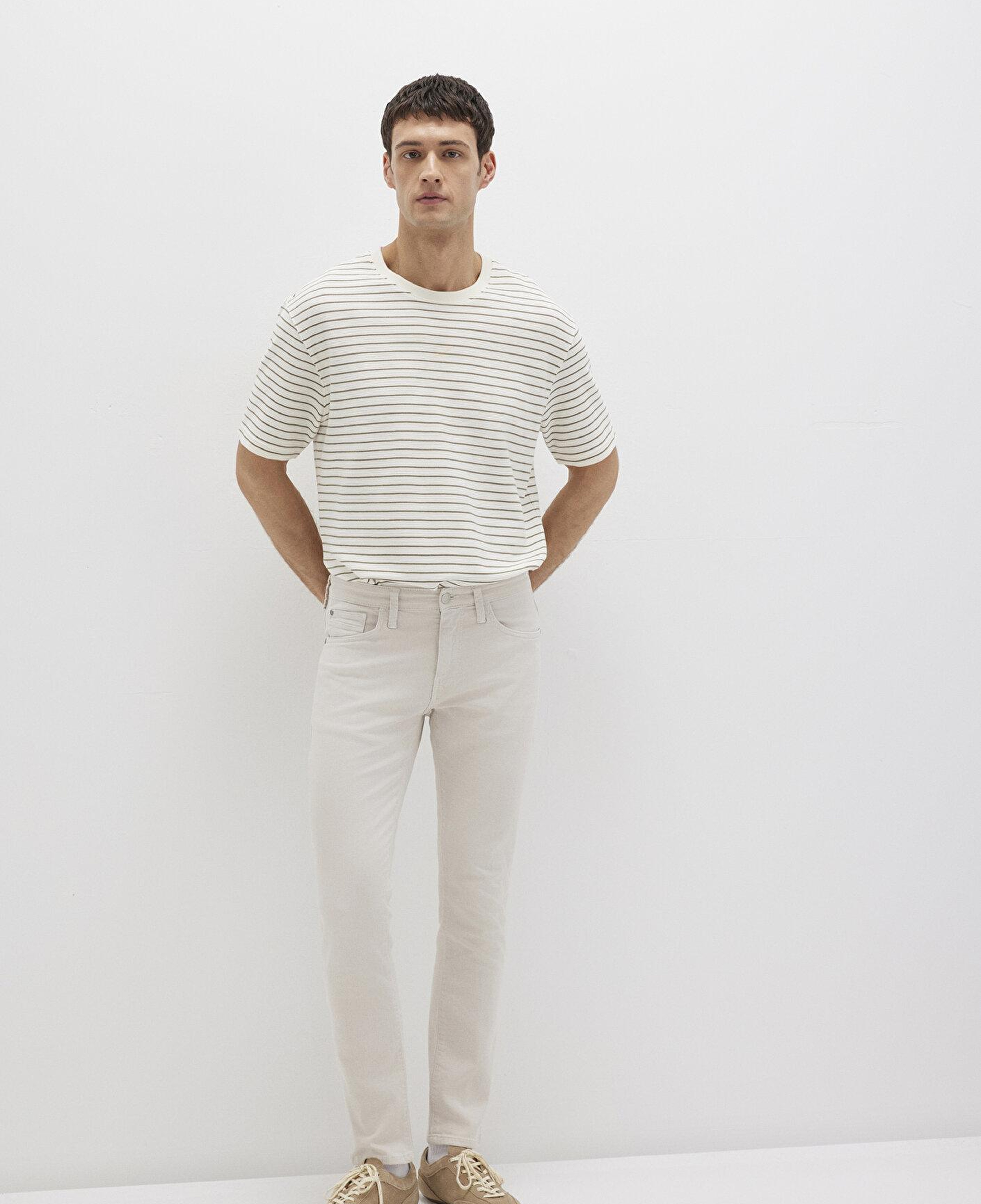 Mavi Jake Ekru Comfort Gabardin Pantolon 0042222763