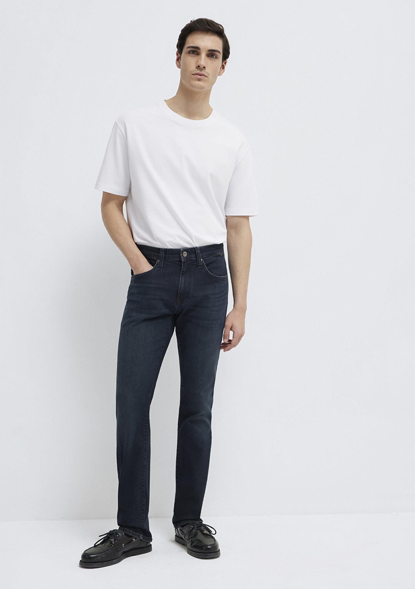Mavi Jake Lux Black Puslu Vintage Koyu Mavi Jean Pantolon 0042287868