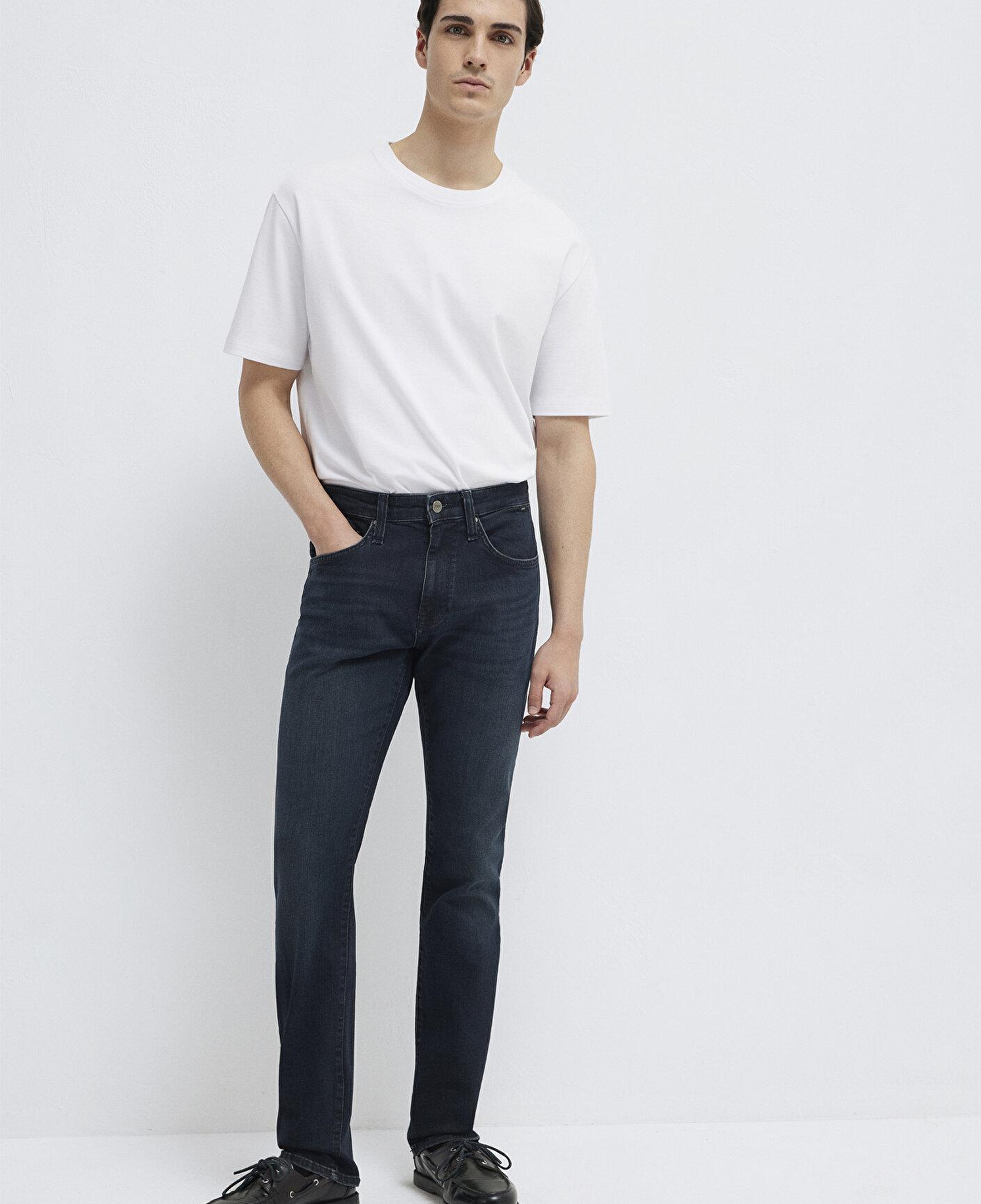 Mavi Jake Lux Black Puslu Vintage Koyu Mavi Jean Pantolon 0042287868