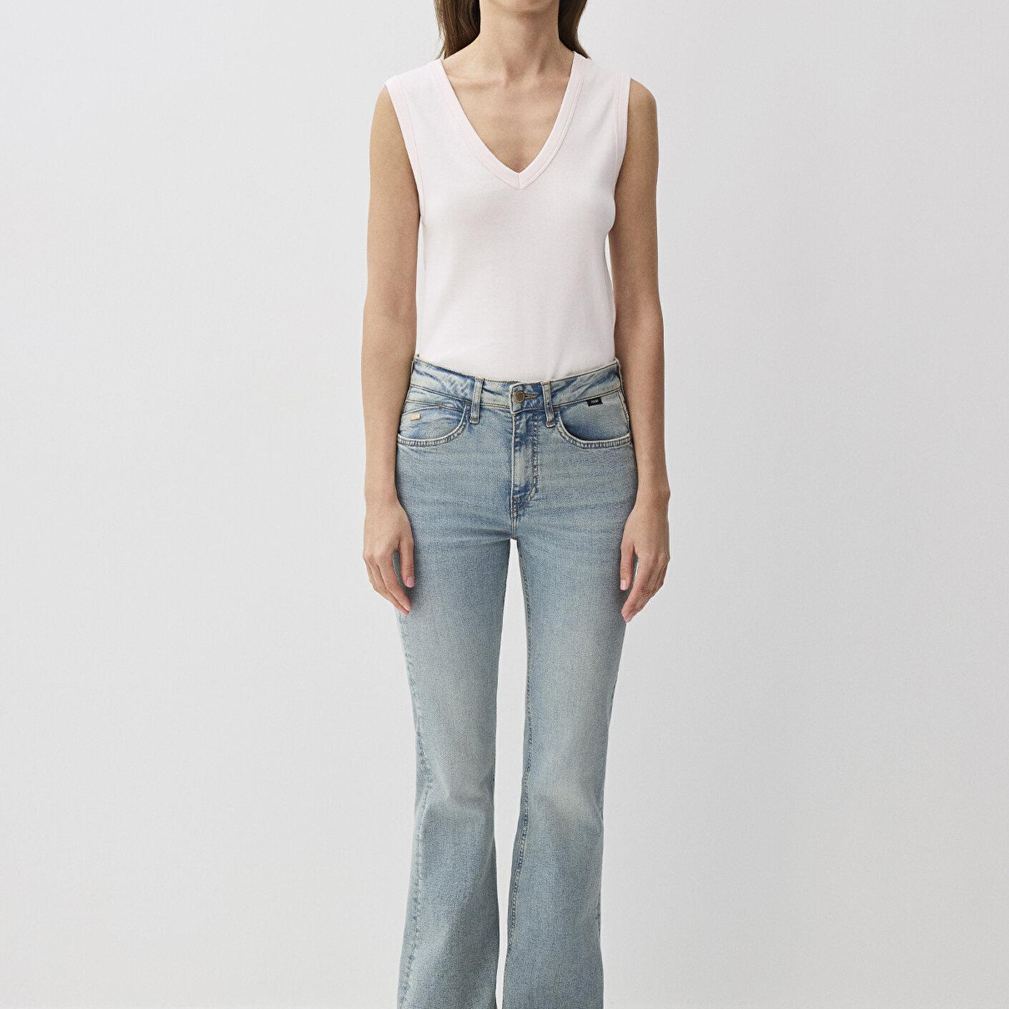 Mavi Maria Mavi Premium Puslu Açık Mavi Jean Pantolon 101225-89221