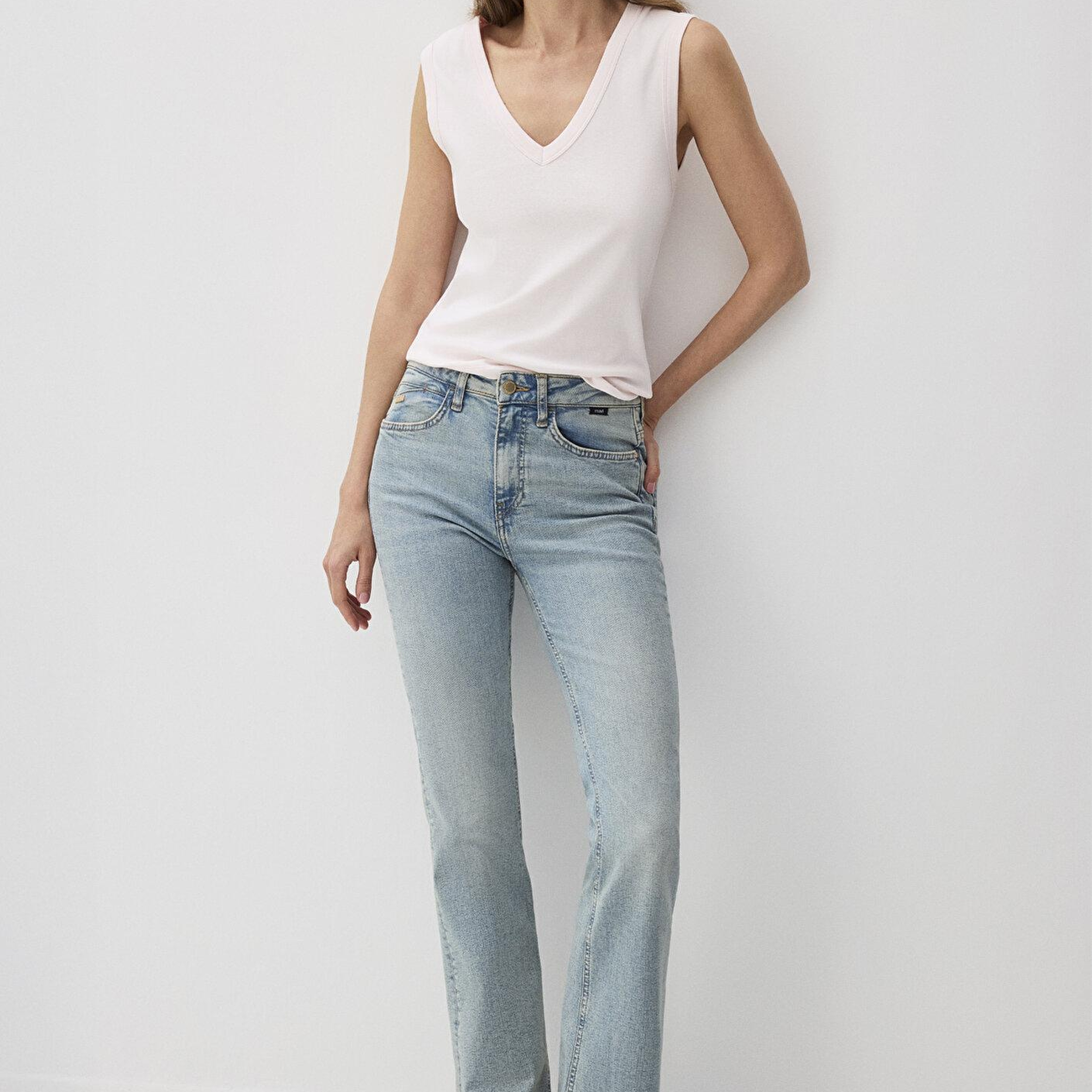 Mavi Maria Mavi Premium Puslu Açık Mavi Jean Pantolon 101225-89221