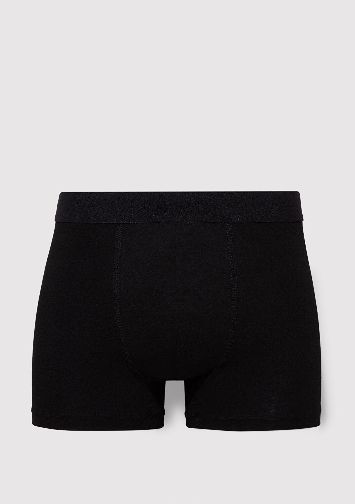 Mavi Siyah Basic Boxer 0911853-900