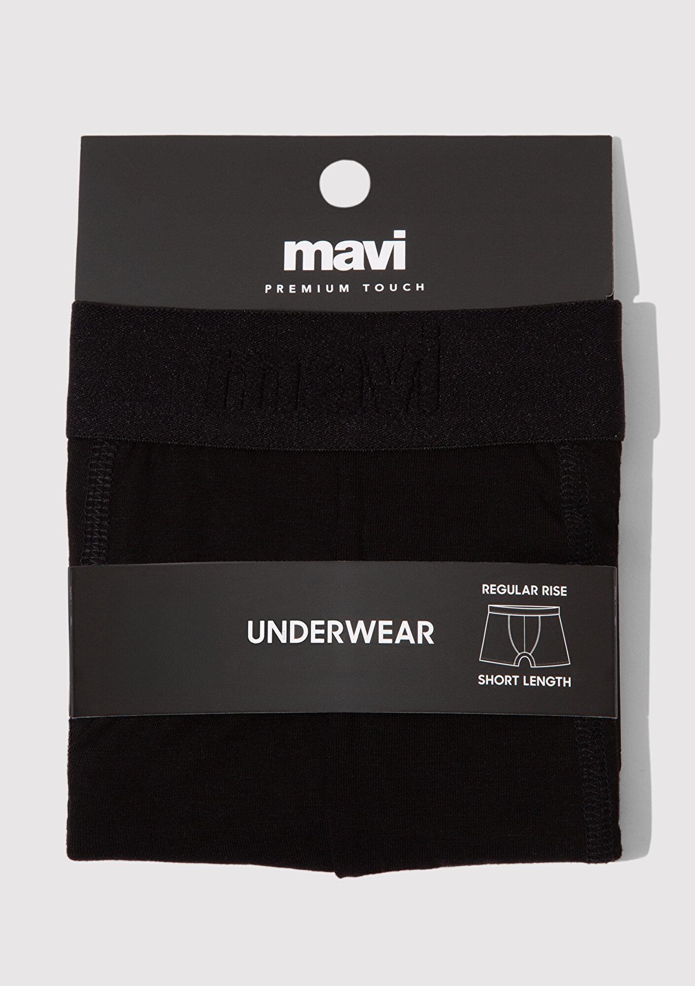 Mavi Siyah Basic Boxer 0911853-900