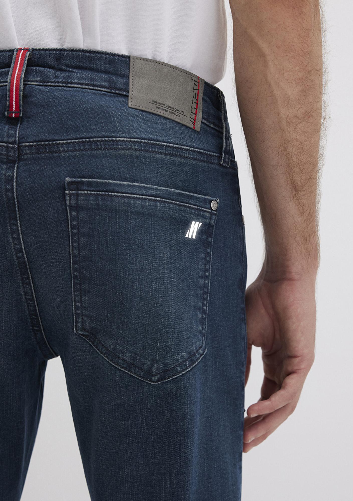 Mavi Jake Pro Move Koyu Mavi Gölgeli Jean Pantolon 0042290832